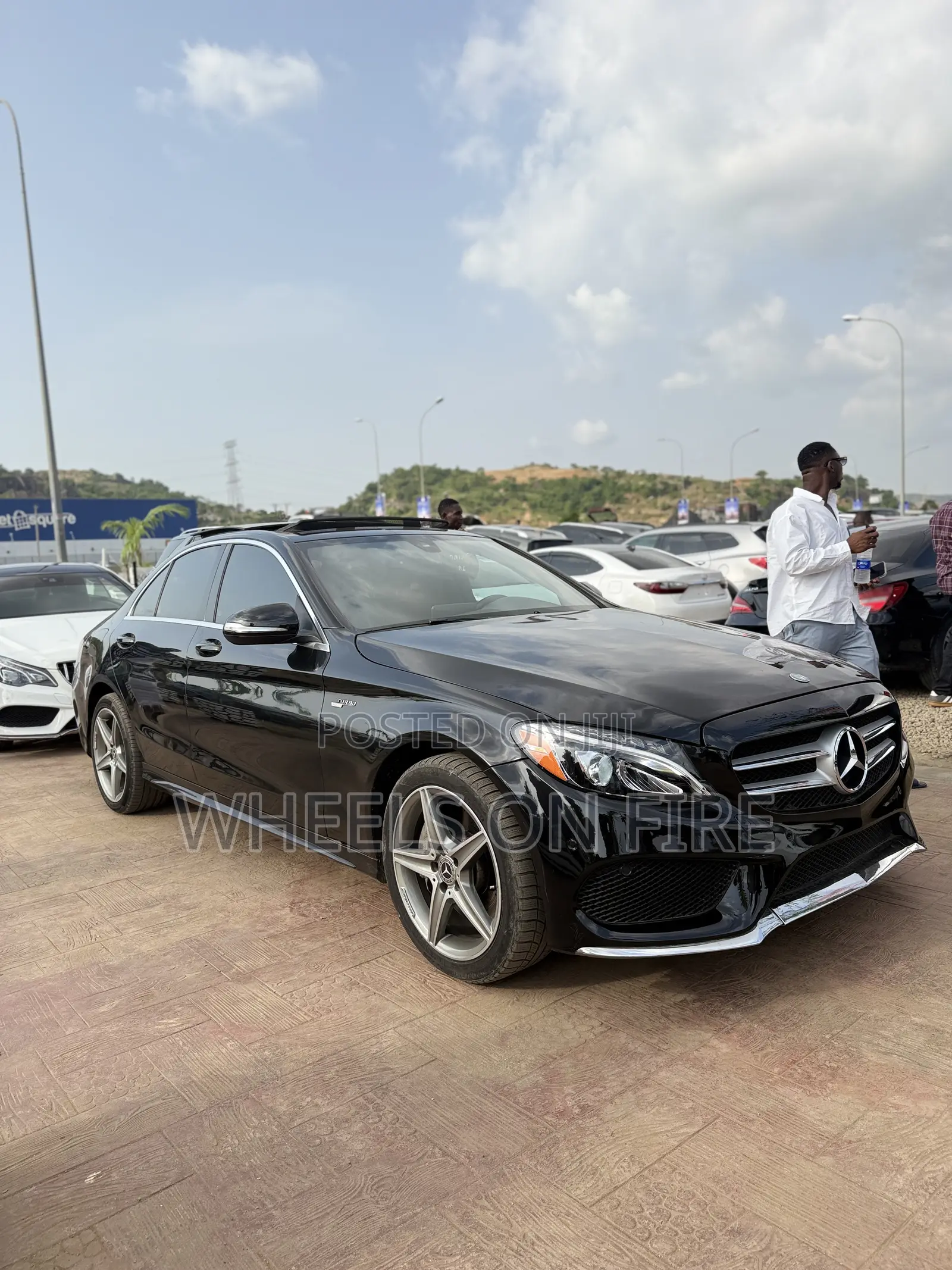Mercedes-Benz C300 Base 4Matic Sedan AWD (2.0L 4cyl 7A) 2016 Black