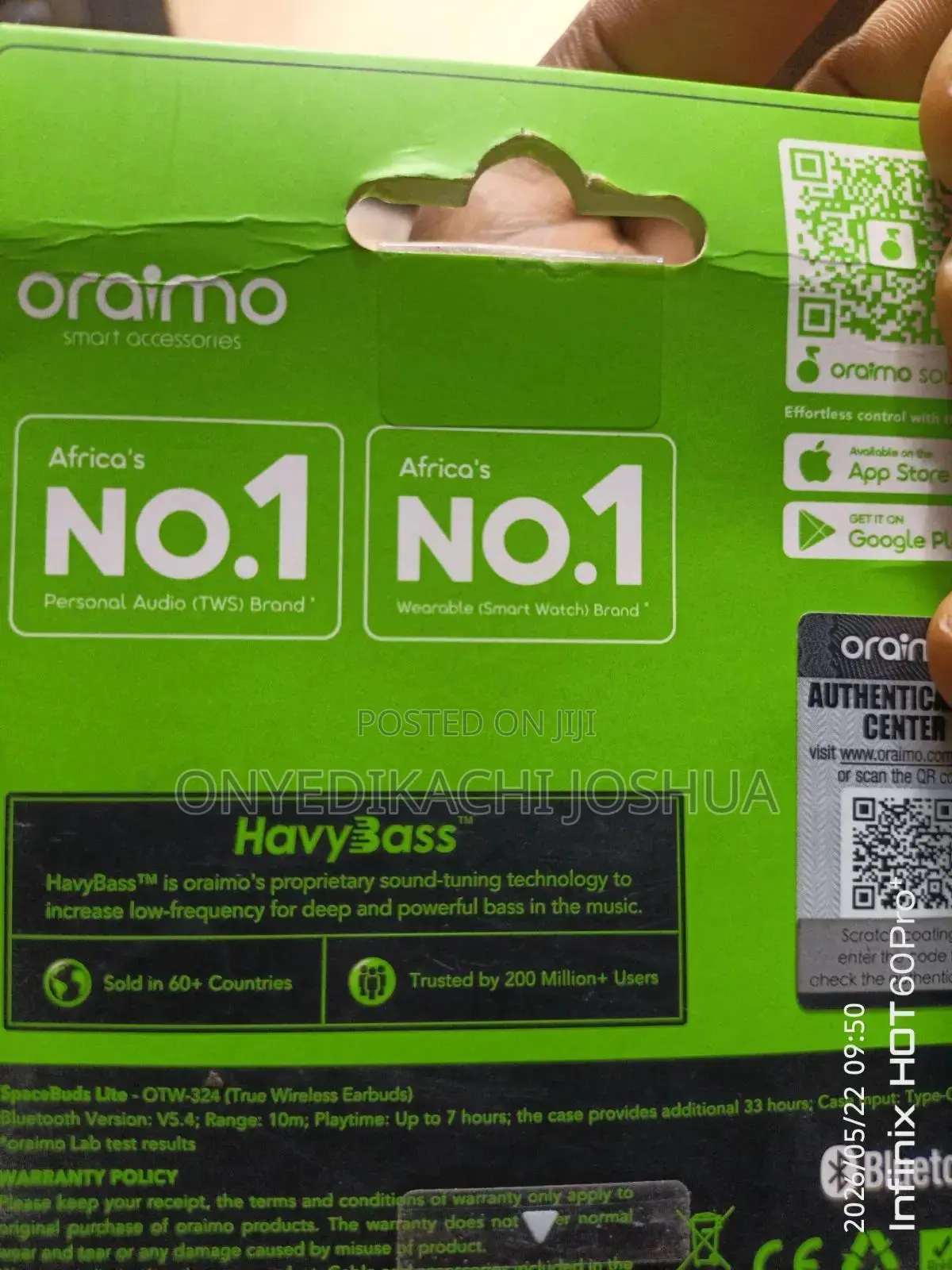 Oraimo Earpod