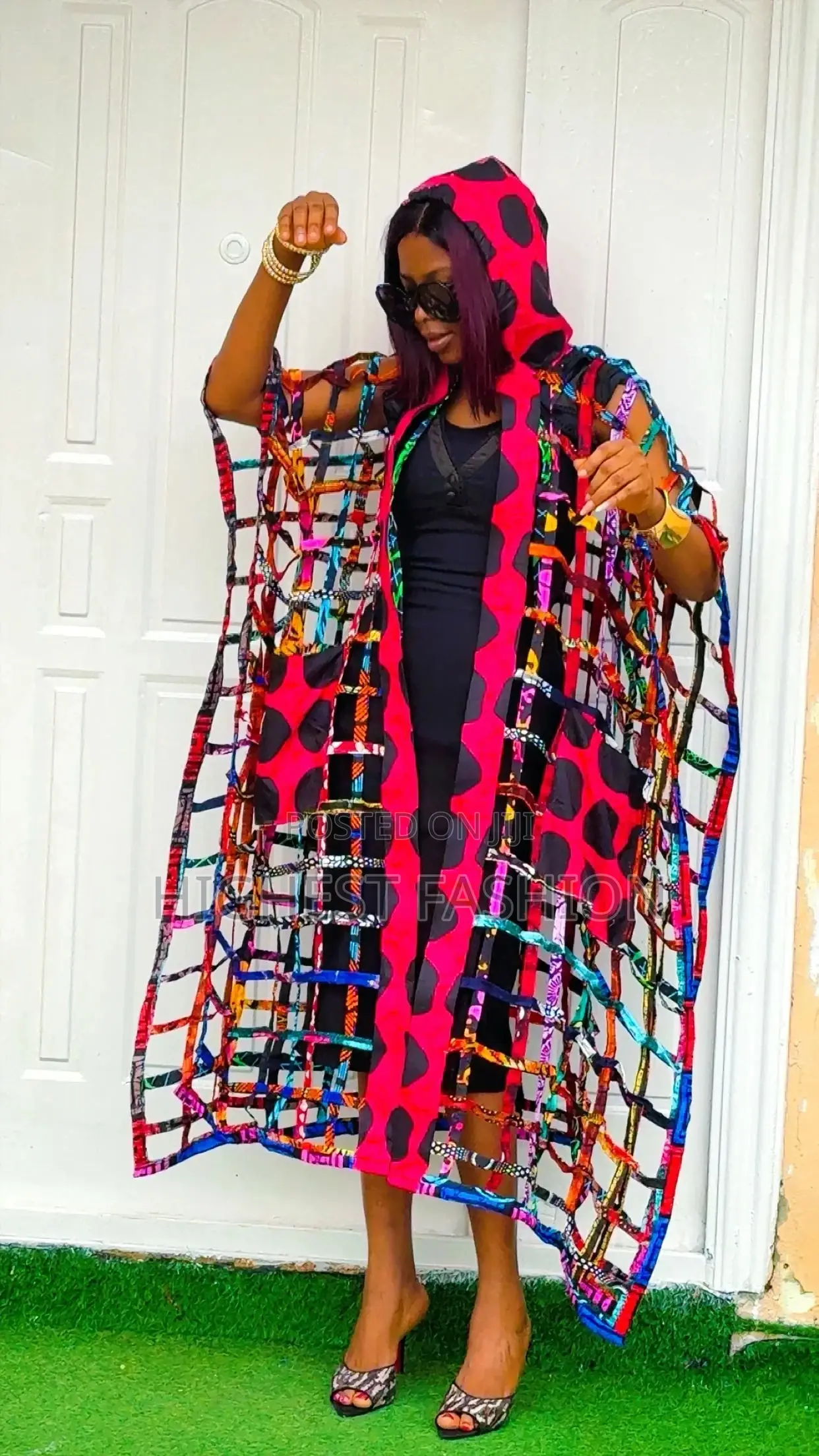 Kimono Jacket With Hood - Style 909