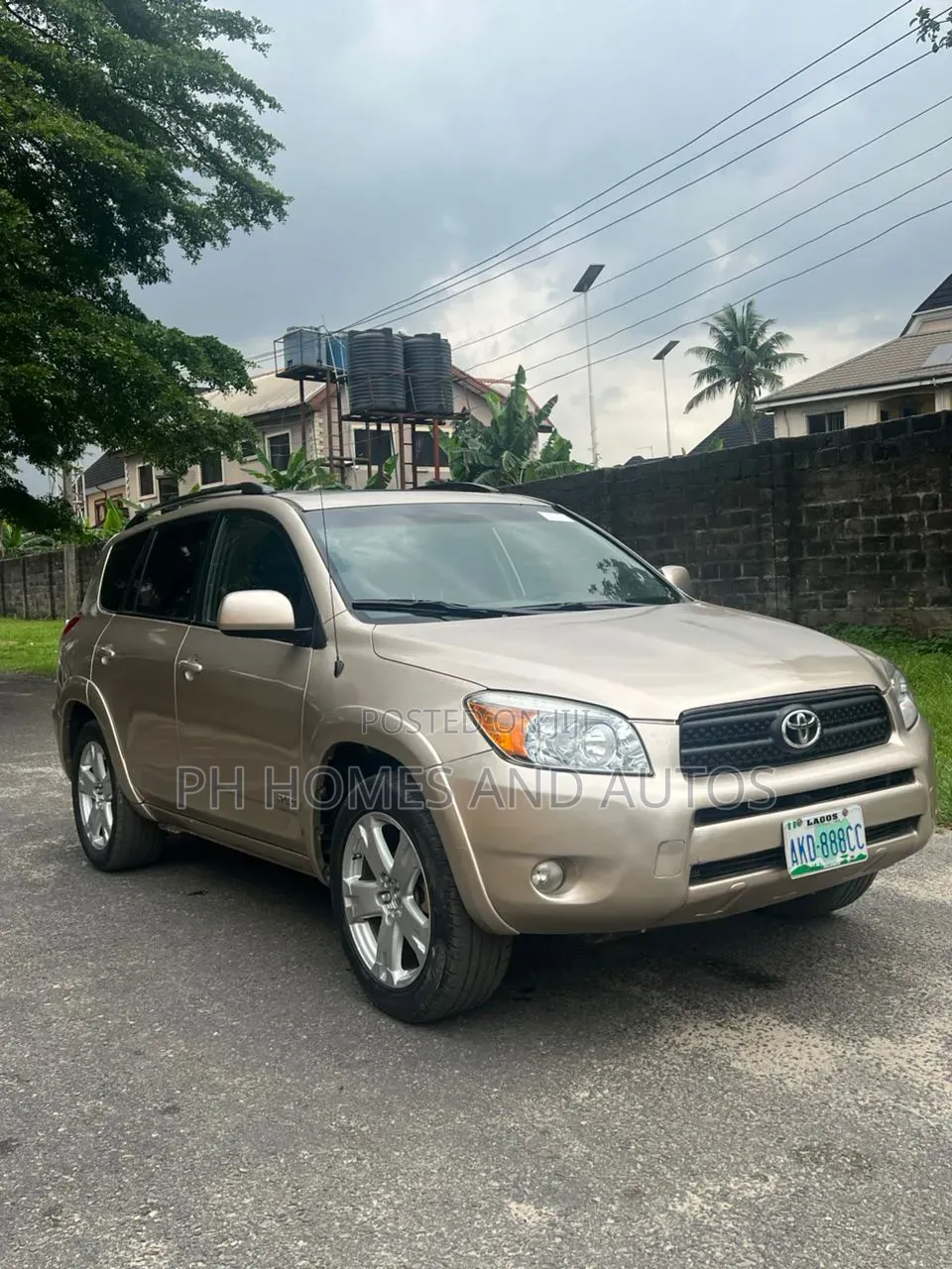 Toyota RAV4 2008 Gold