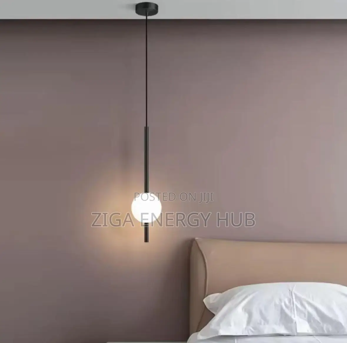 Luxury Bedside Pendant Light