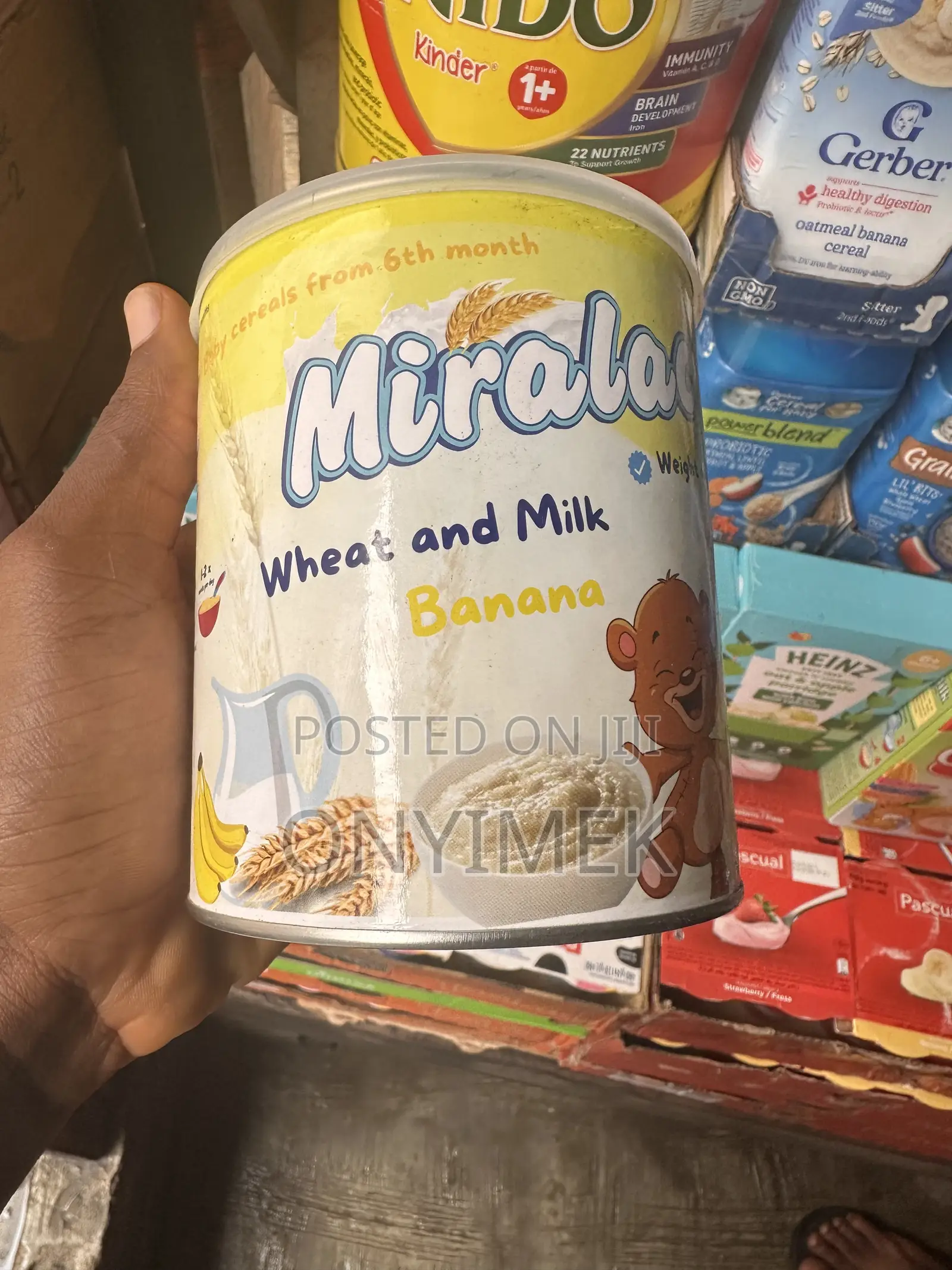 Miralac Cereal Tin