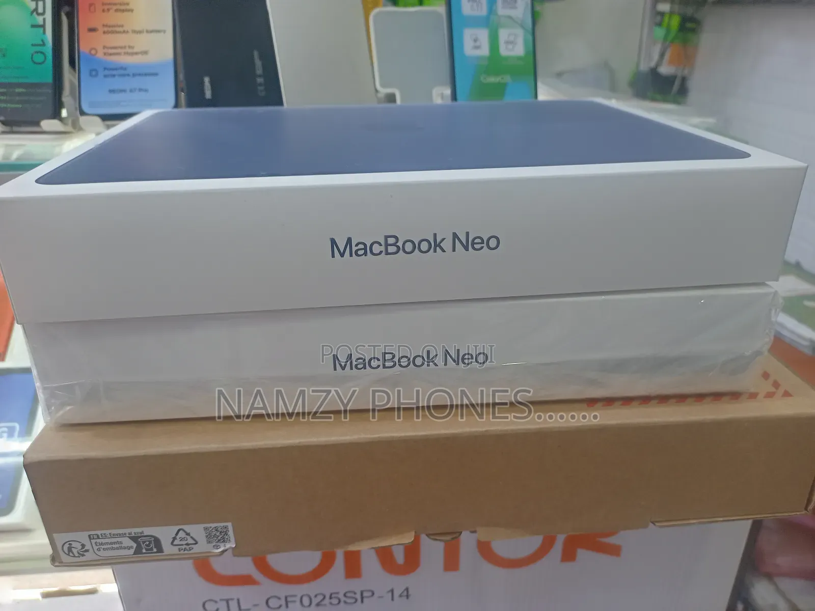 New Laptop Apple MacBook Neo 2026 8GB HDD+SSD 512GB