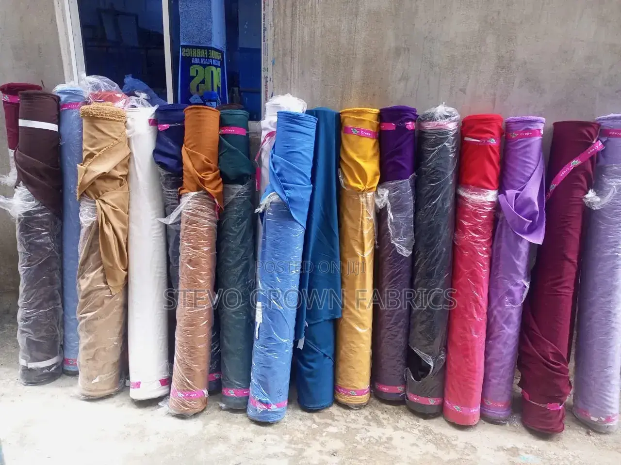 Stevo Crown Fabrics 4yard's