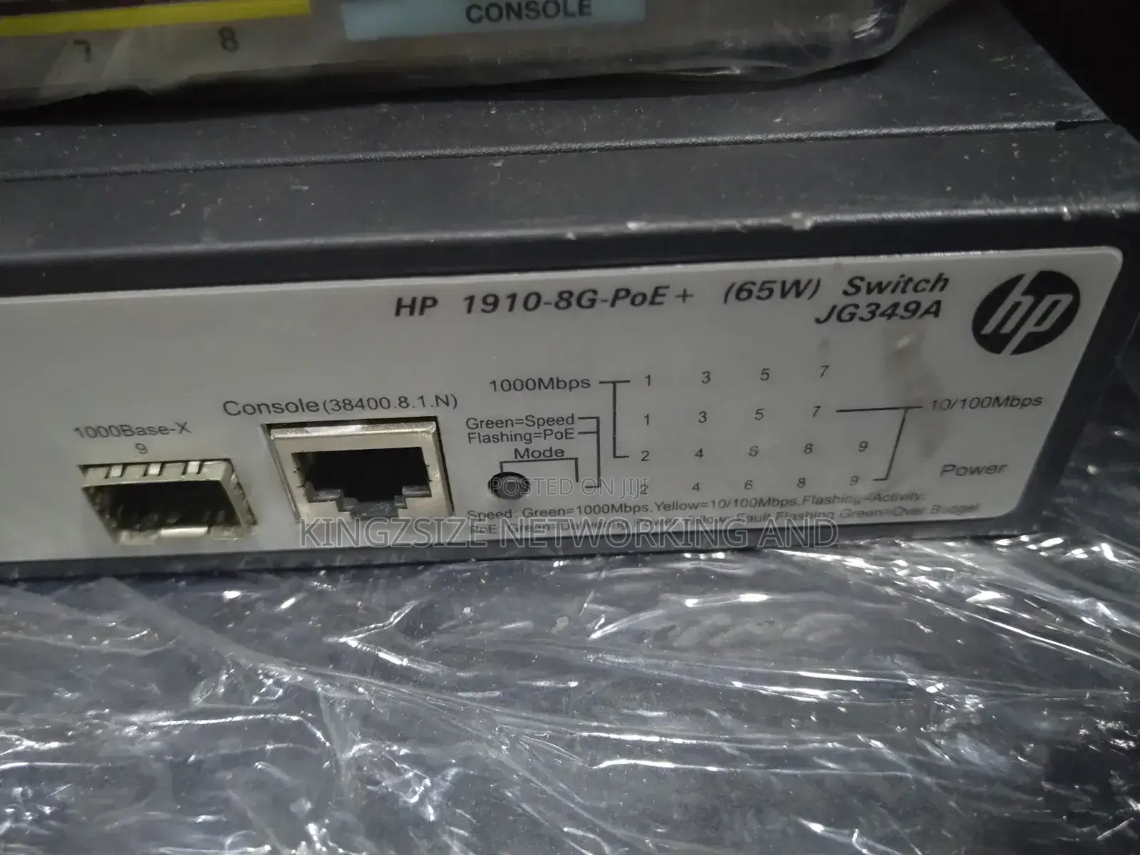 Hp 8 Port Gigabyte and Poe