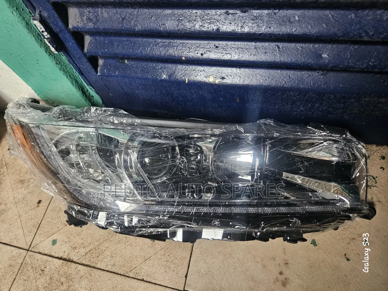 Headlights Set Toyota Highlander 2015