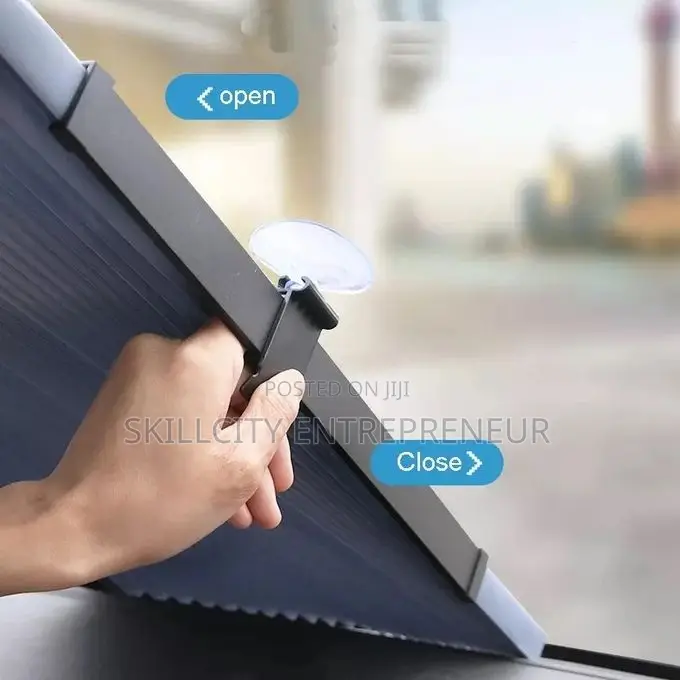 65cm Car Cooling Sunshade Retractable Windshield Cover