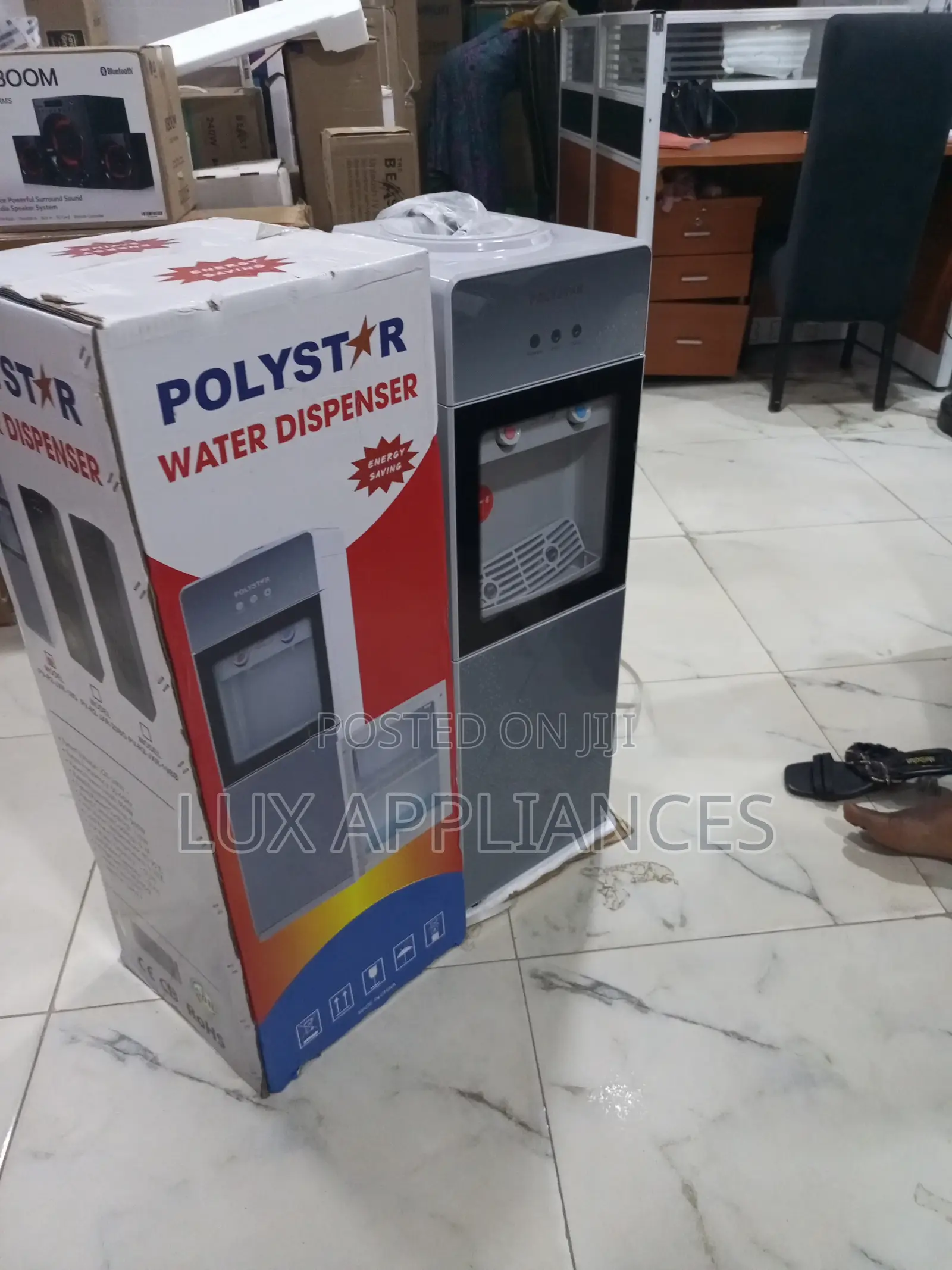 Polystar Water Dispenser With Stainless Steel Tanks