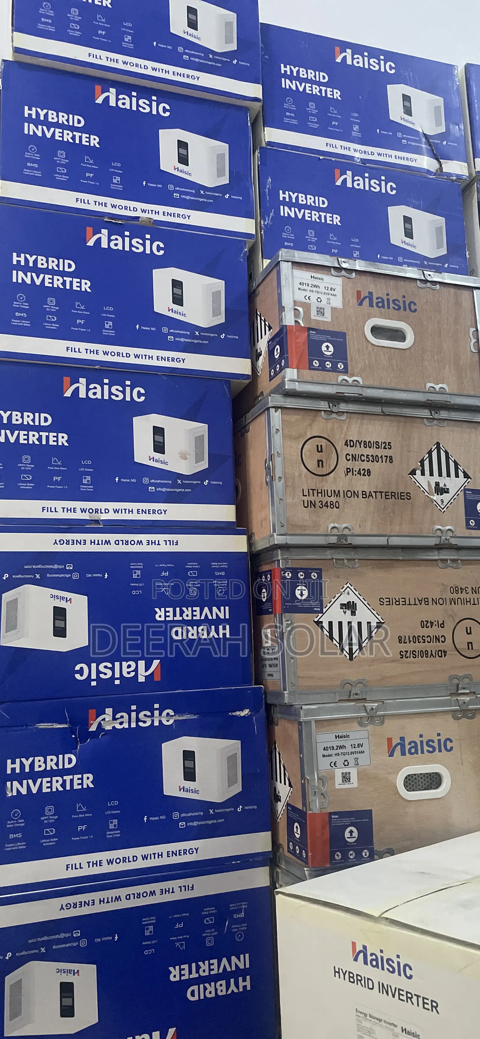 Haisic 4kwh/1.5kva Solar Generator