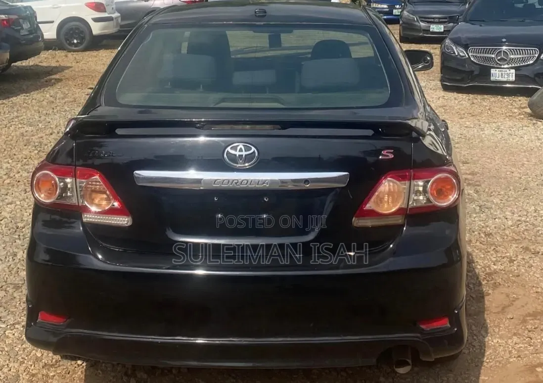 Toyota Corolla S 4dr Sedan (1.8L 4cyl 4A) 2012 Black
