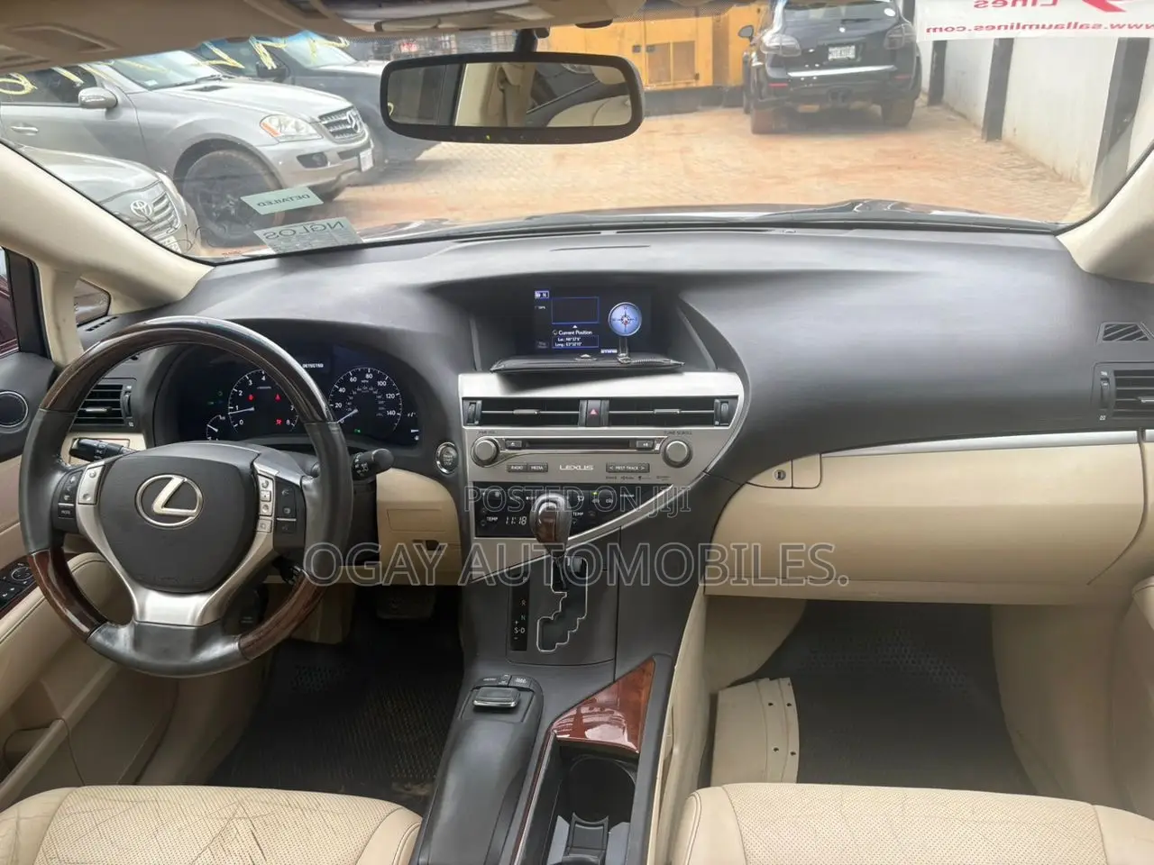 Lexus RX 350 AWD 2015 Burgundy