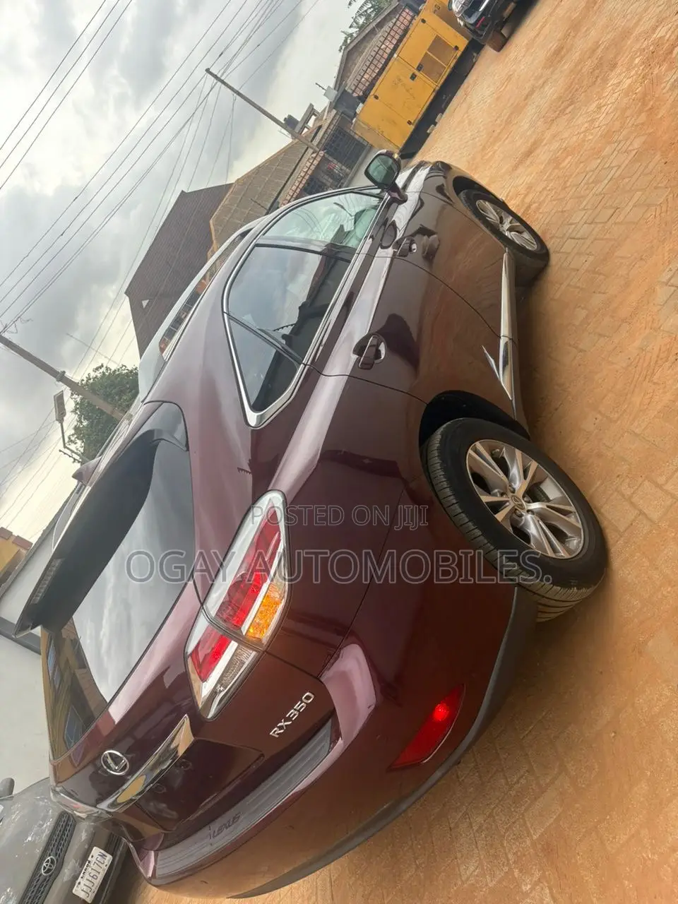 Lexus RX 350 AWD 2015 Burgundy
