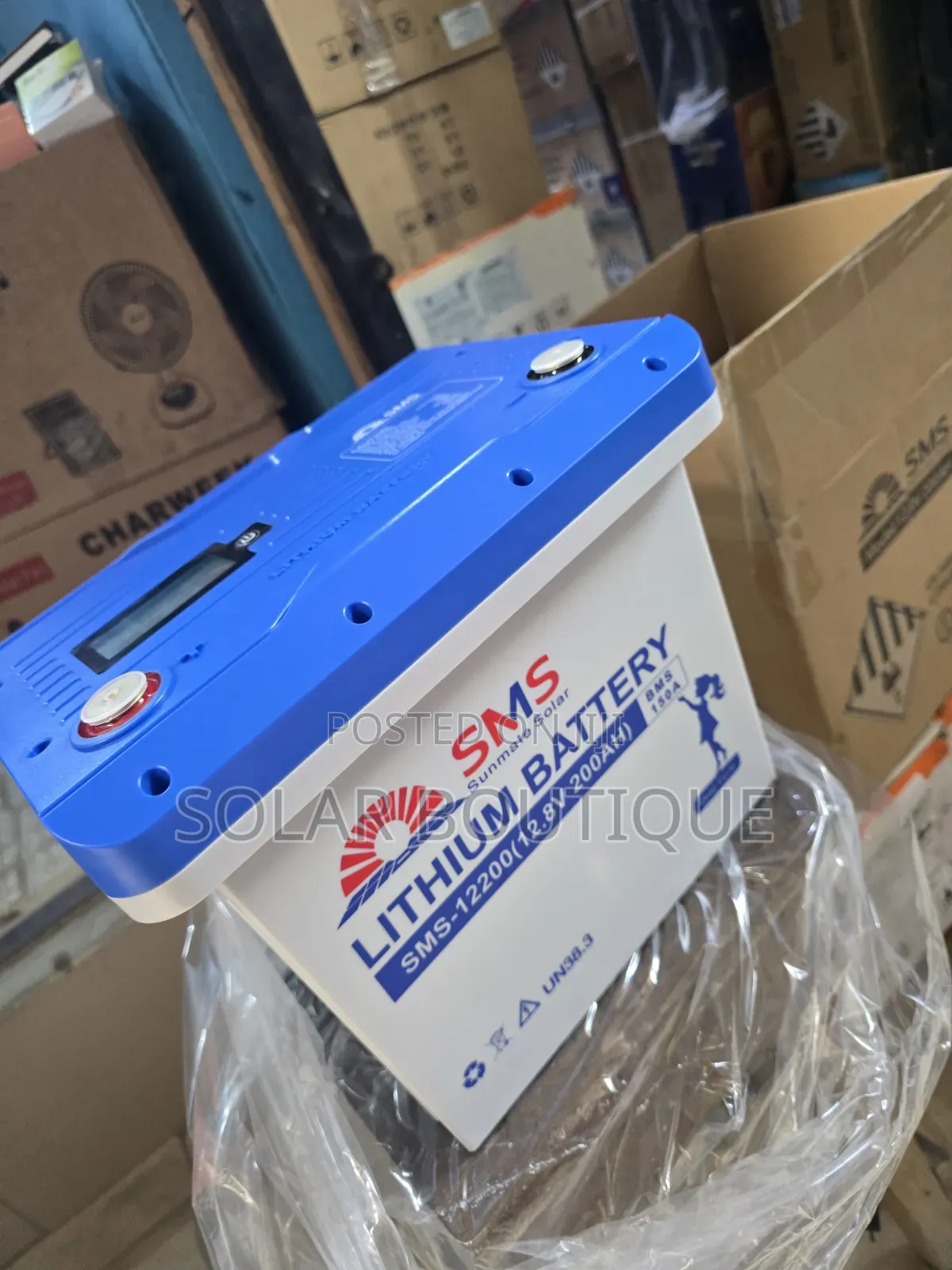 200ah 2.5kwh 12v SMS Lithium Battery