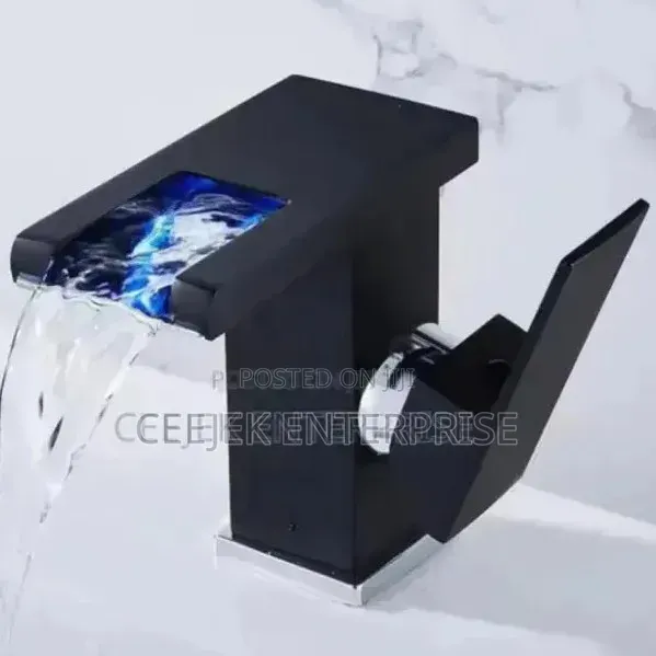 Black Led Mixer Tap