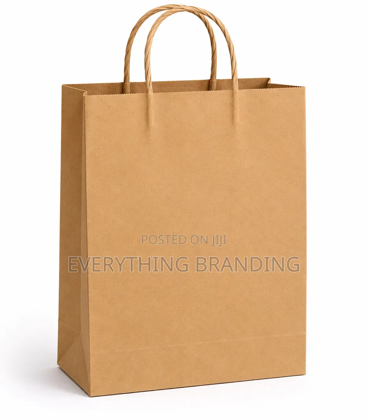 A4 Brown Craft Paper Bag for Gift Shopping Packaging