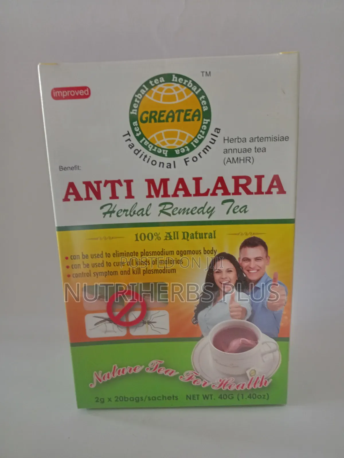 Greatea Anti Malaria Tea: Total Cleansing of Malaria From the Body