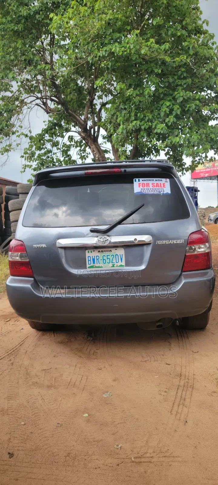 Toyota Highlander 2003 Blue