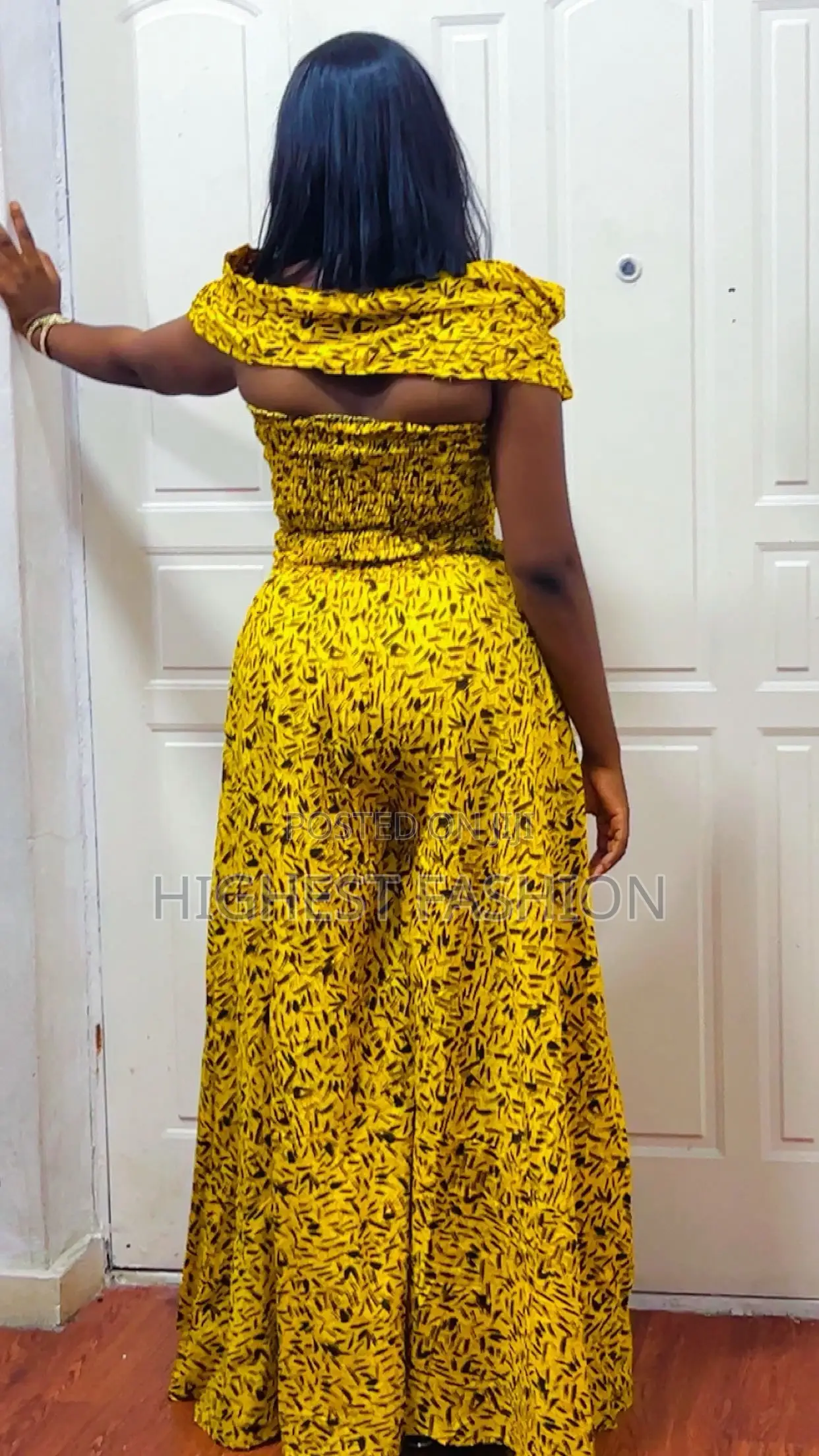 Cut-Back Long Gown - Style 882