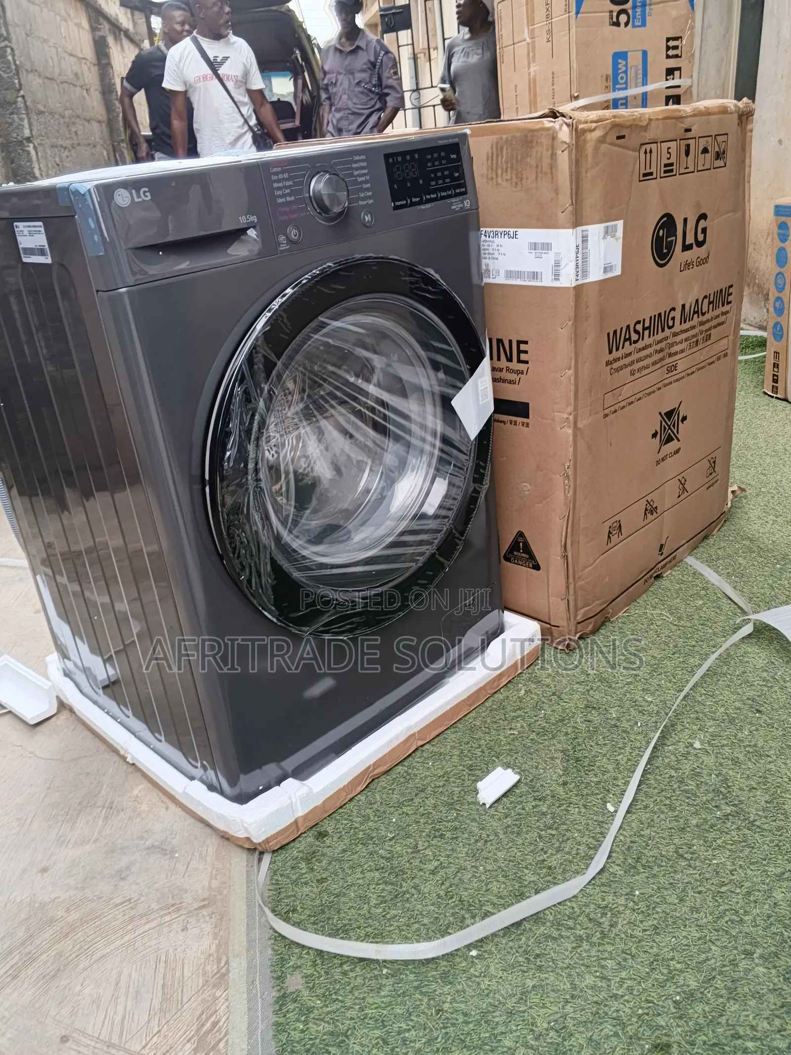 Lg 10.5kg Front Load Laundry Washing Machine