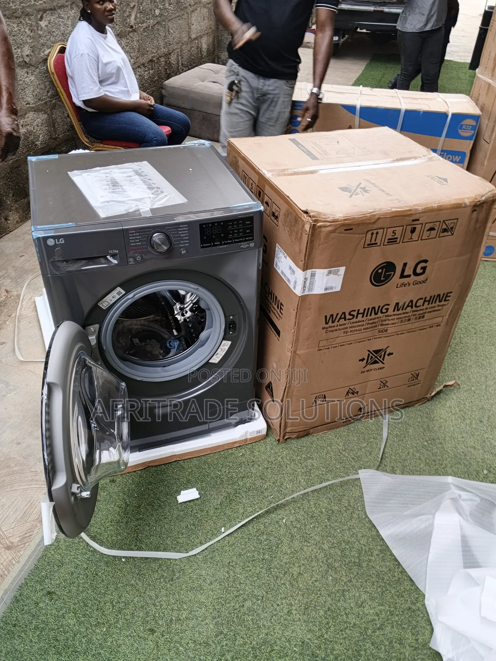 Lg 10.5kg Front Load Turbo Wash Machine