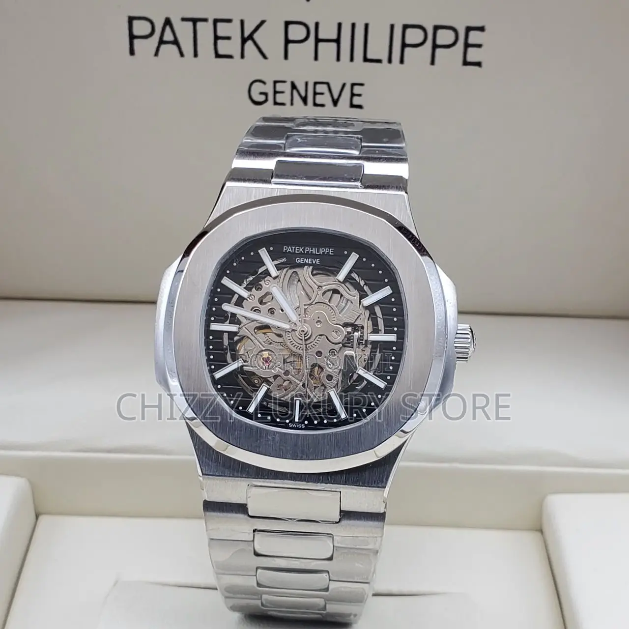 Patek Philippe Quality Luxury Automatic Engine Wristwatch
