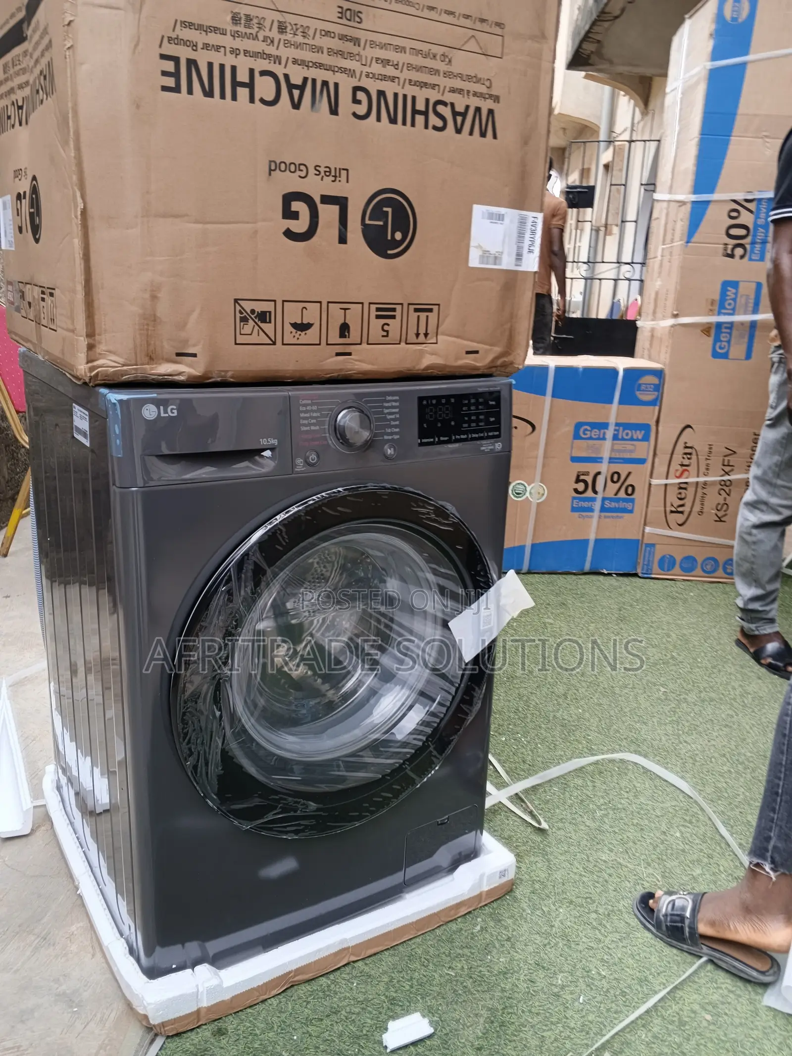 Lg Front Load Automatic Clothes Washer 10.5kg