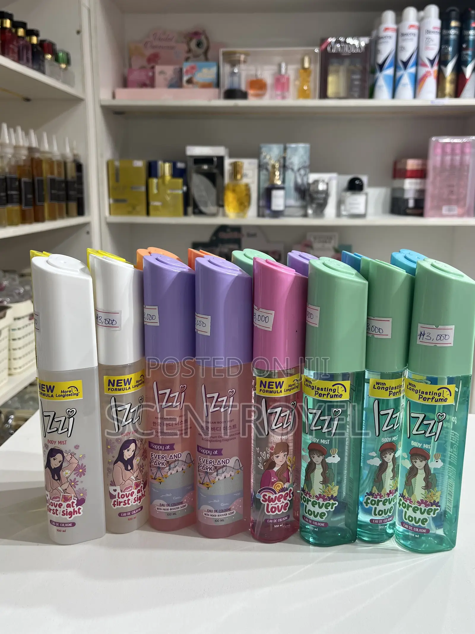 Lzzi Korean Body Mist