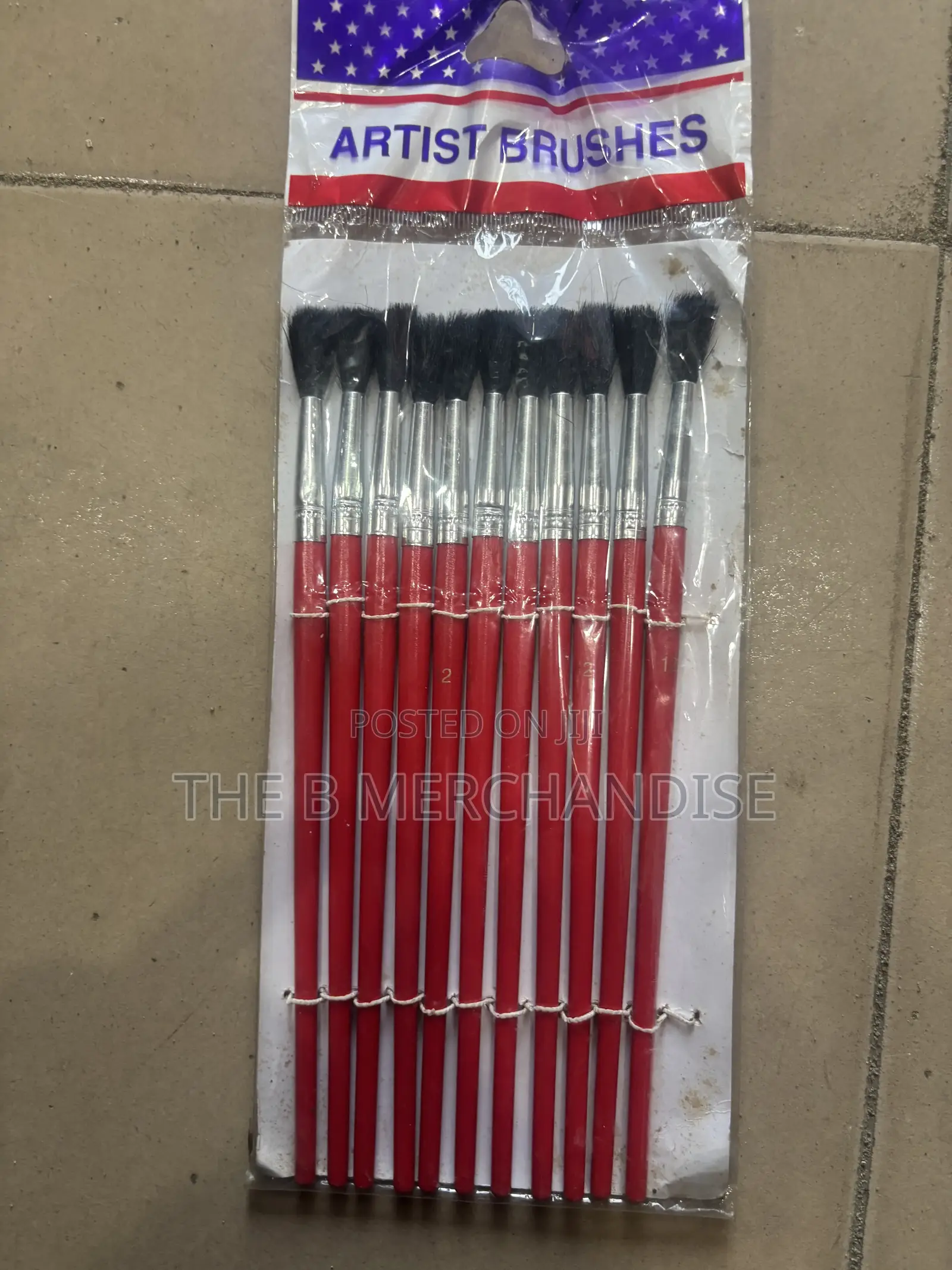 Pack of Artist Paint Brush