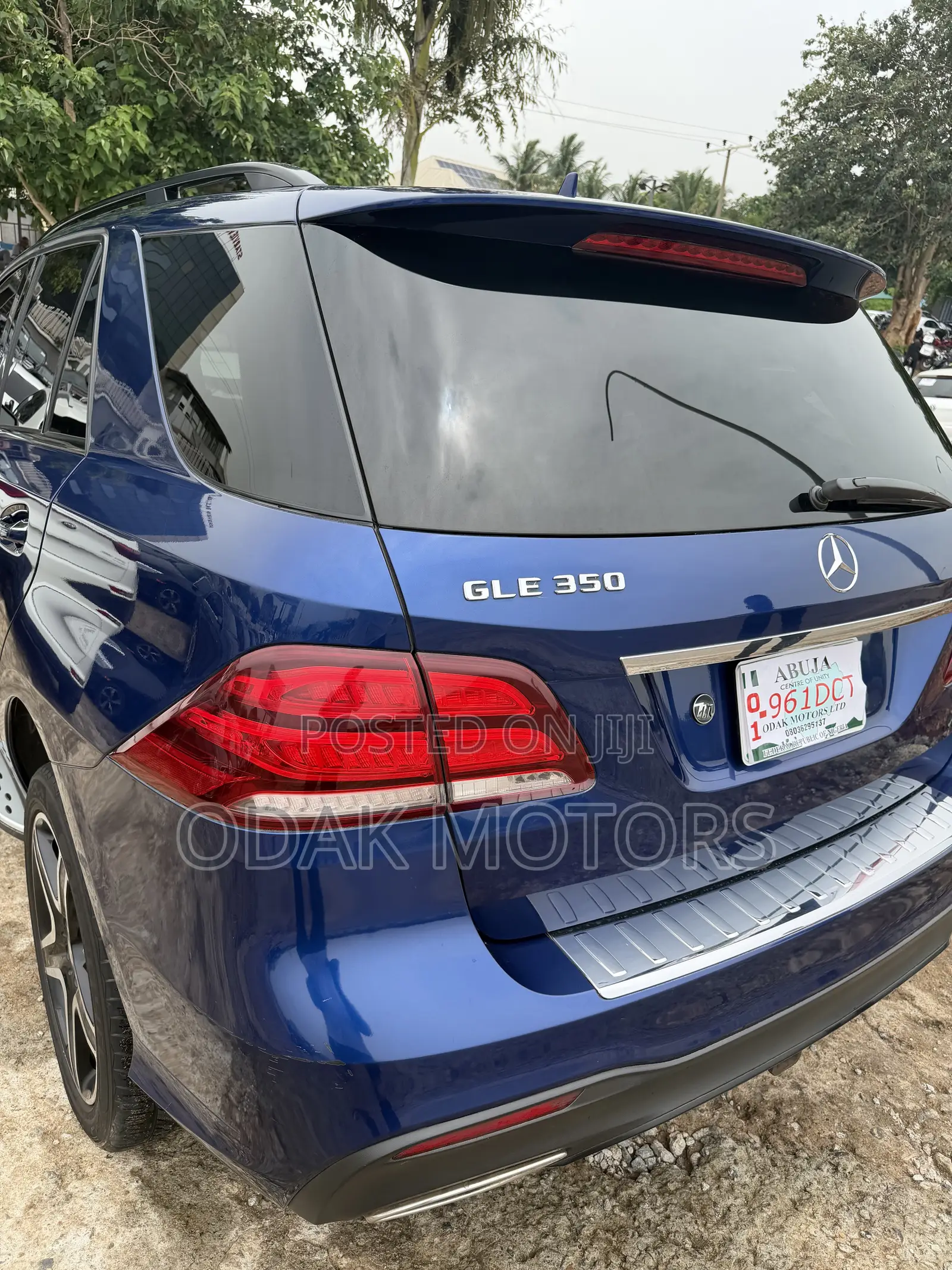 Mercedes-Benz GLE-Class GLE 350 2017 Blue