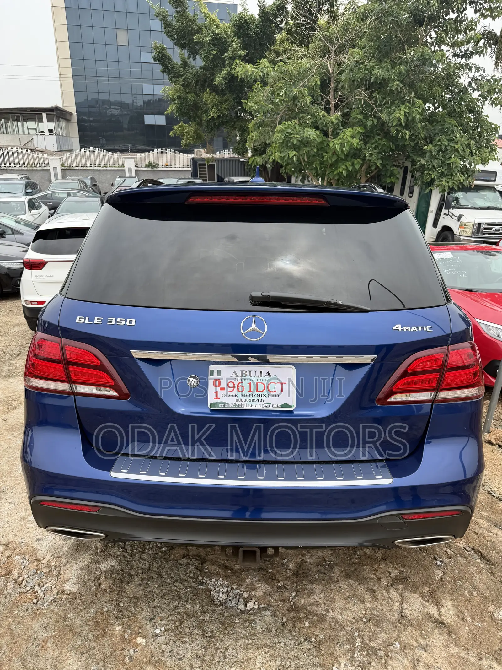 Mercedes-Benz GLE-Class GLE 350 2017 Blue