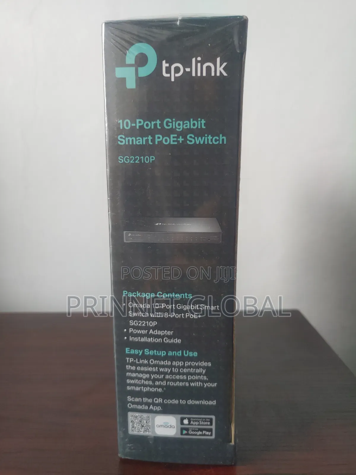 Tp-Link | Omada 10-Port Gigabit Smart Poe+ Switch Sg2210p