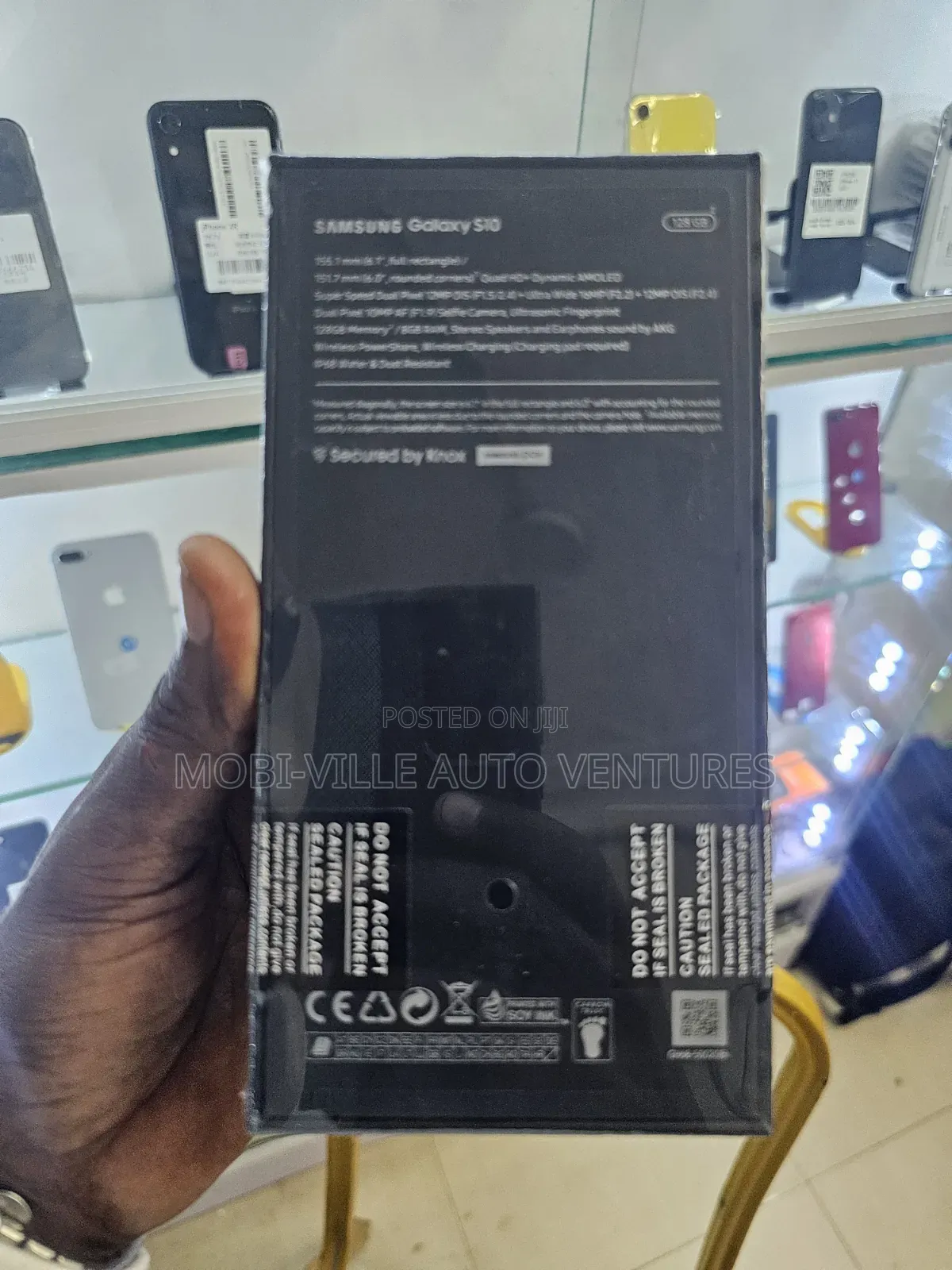 New Samsung Galaxy S10 128 GB Black