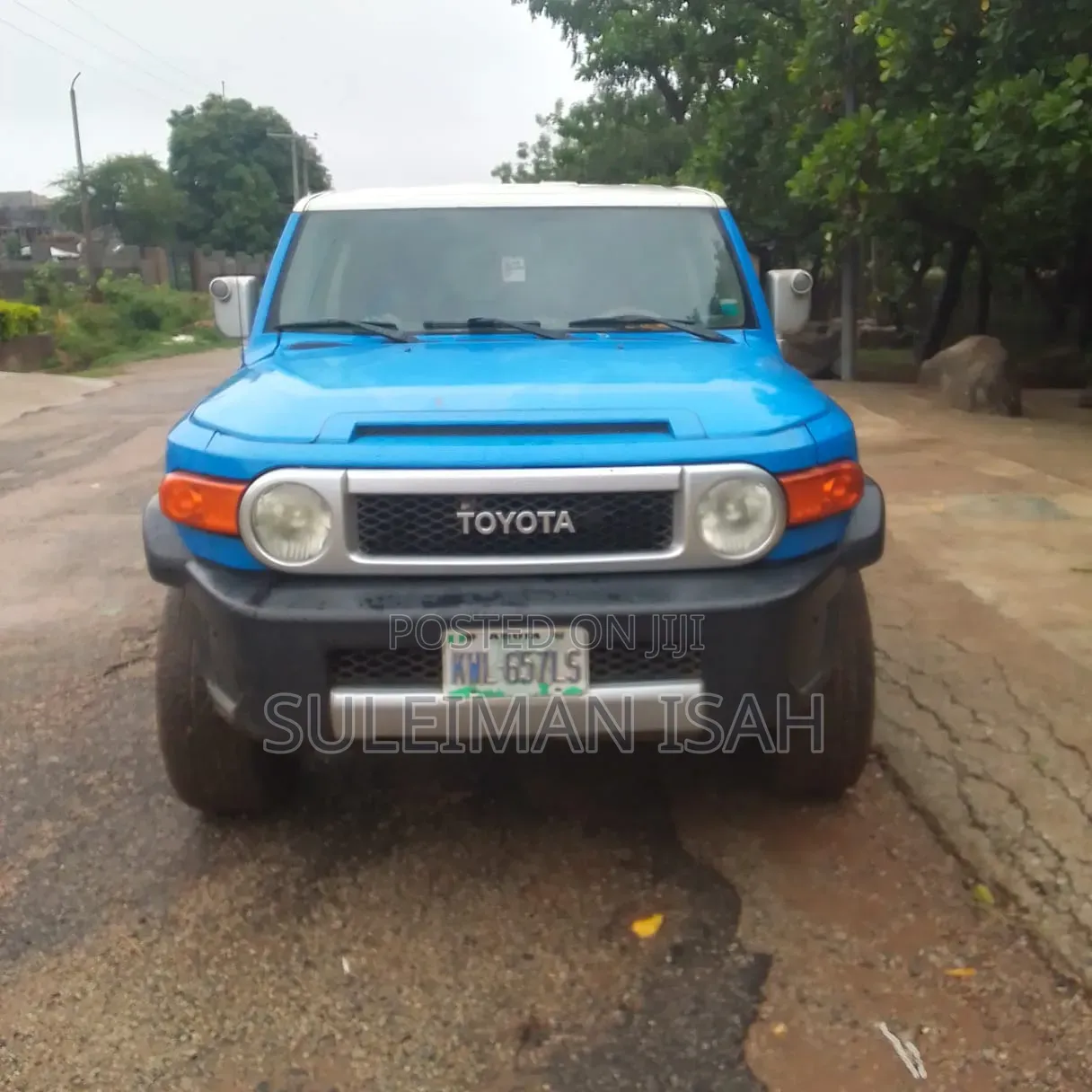 Toyota FJ Cruiser 4x4 Automatic 2012 Blue