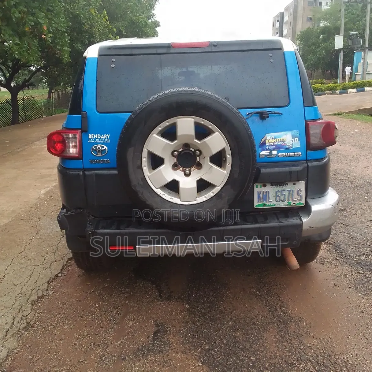 Toyota FJ Cruiser 4x4 Automatic 2012 Blue