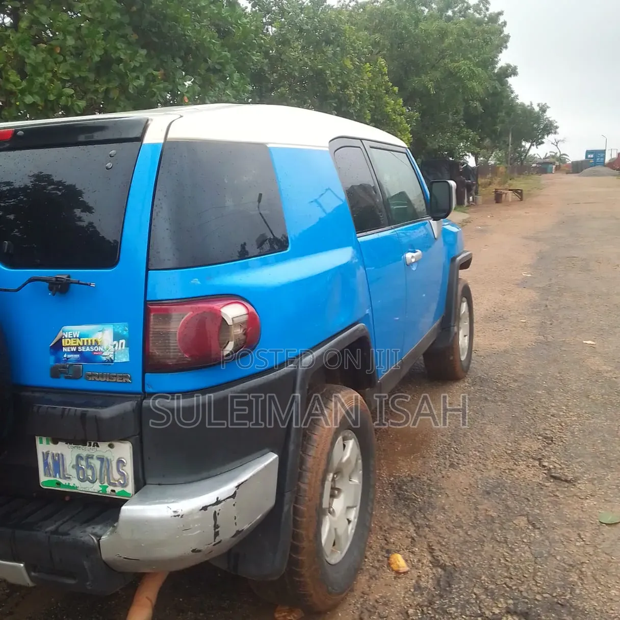 Toyota FJ Cruiser 4x4 Automatic 2012 Blue