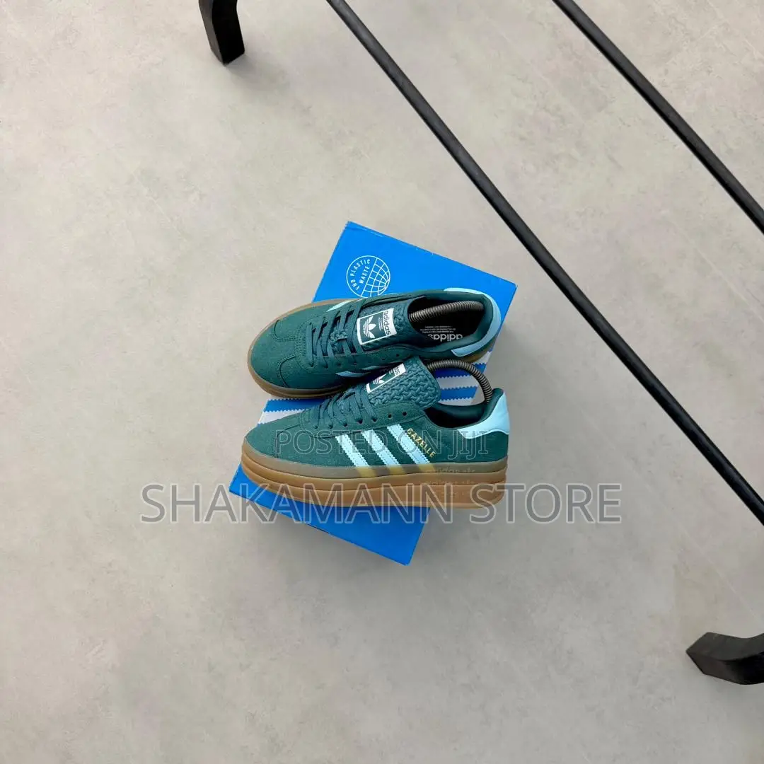 Original Adidas Gazelle Green High Quality Shoes