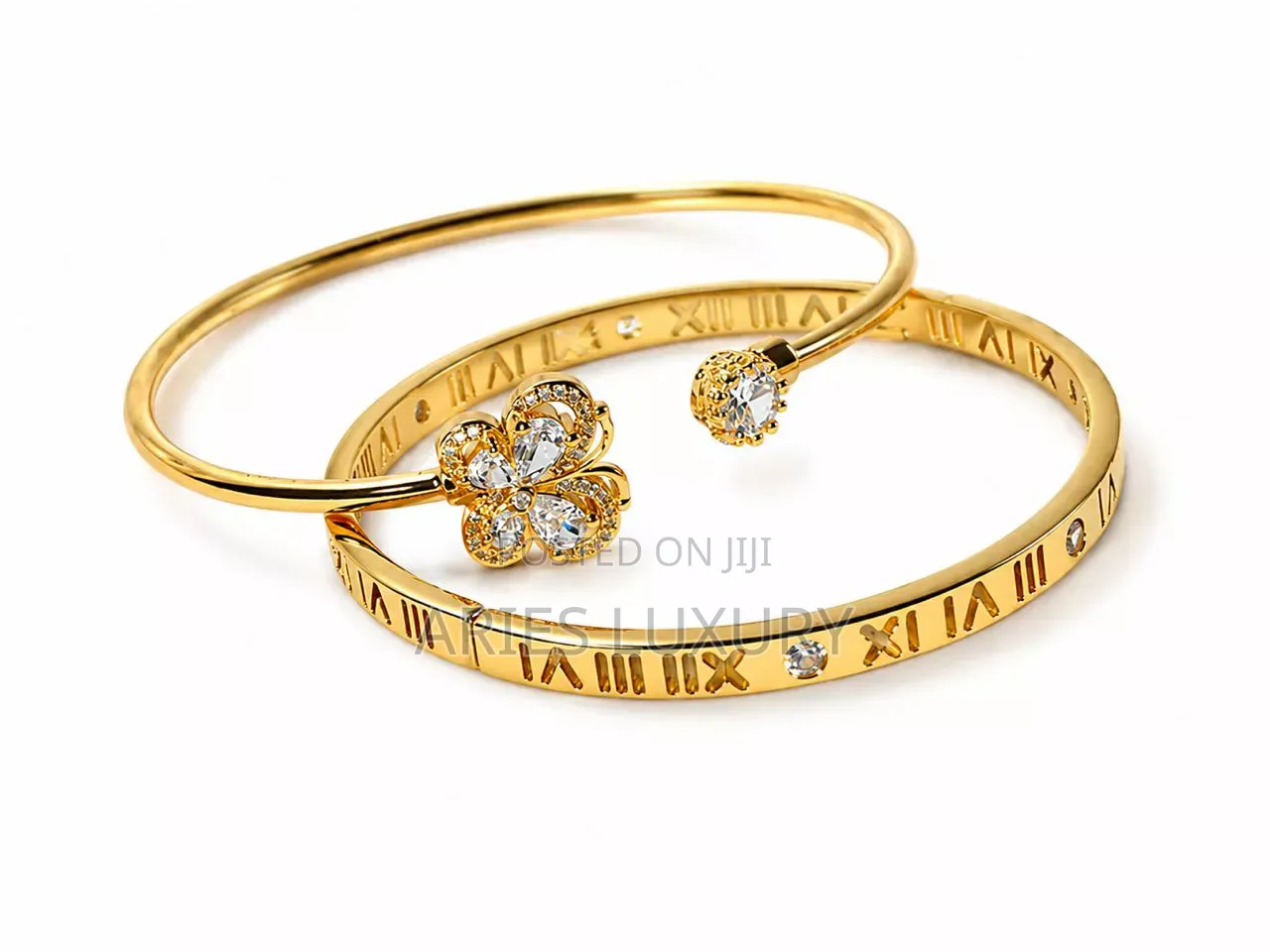 Luxury Stainless Steel Bangle