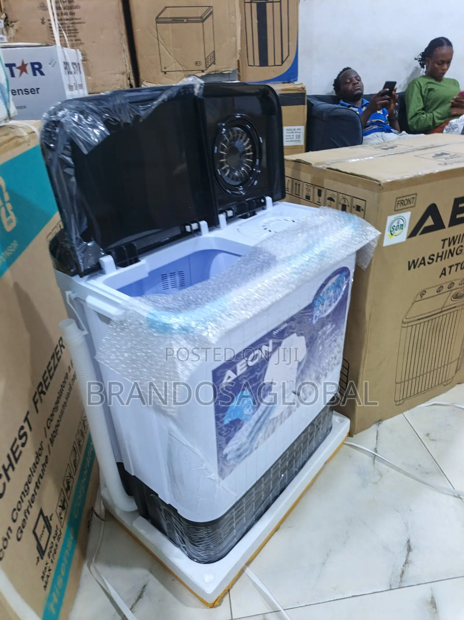 Aeon 5kg Twin Tub Washing Machine [Att05j] – Durable Twin Tub Washer