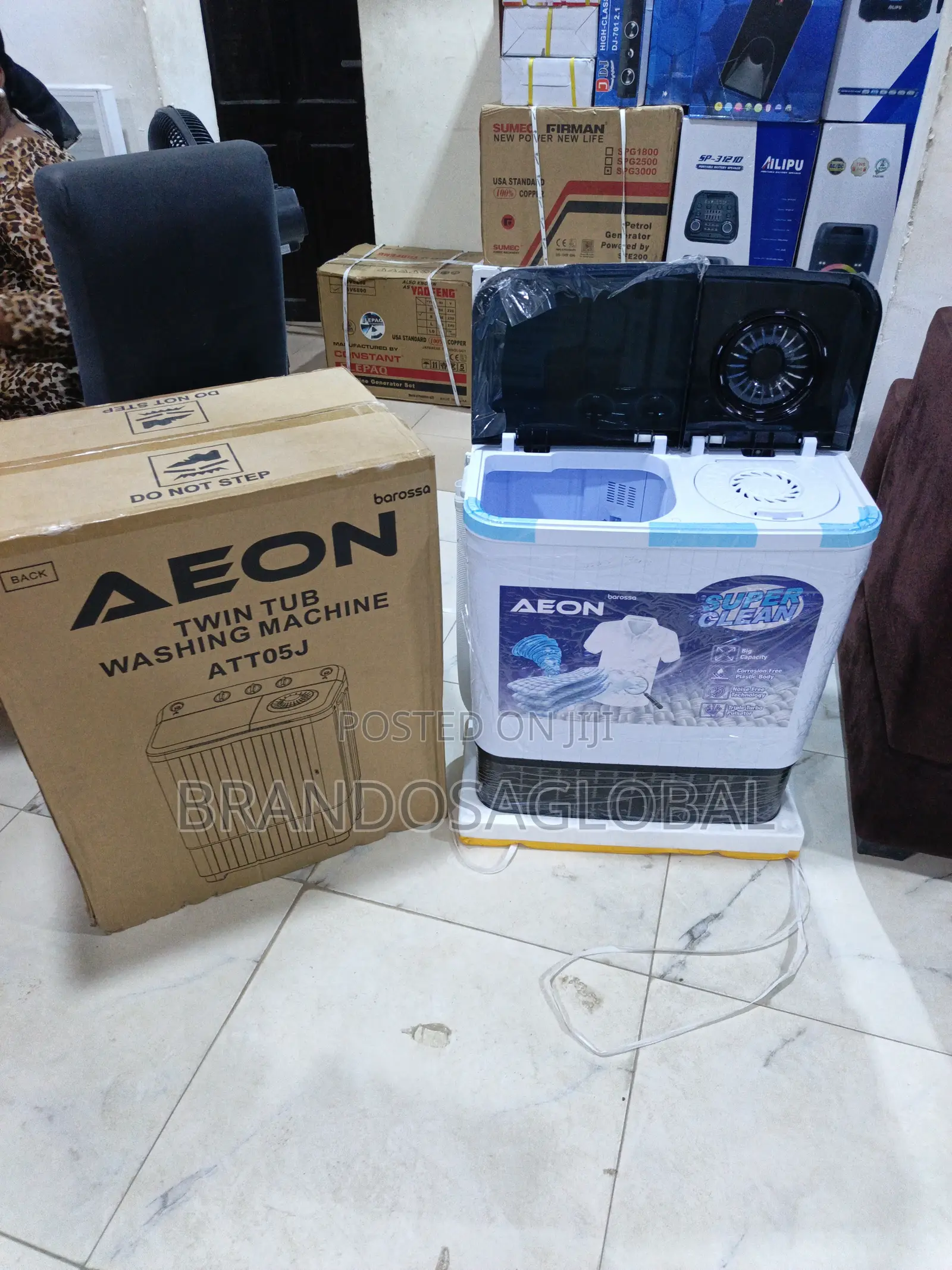 Aeon 5kg Twin Tub Washing Machine[Att05j]Efficienthomelaundryappliance