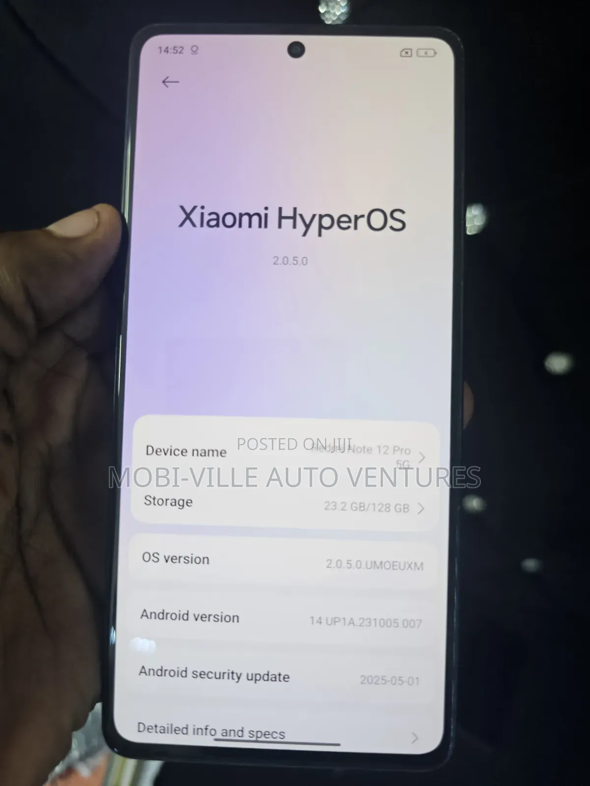 Xiaomi Redmi Note 12 Pro 5G 256 GB Red