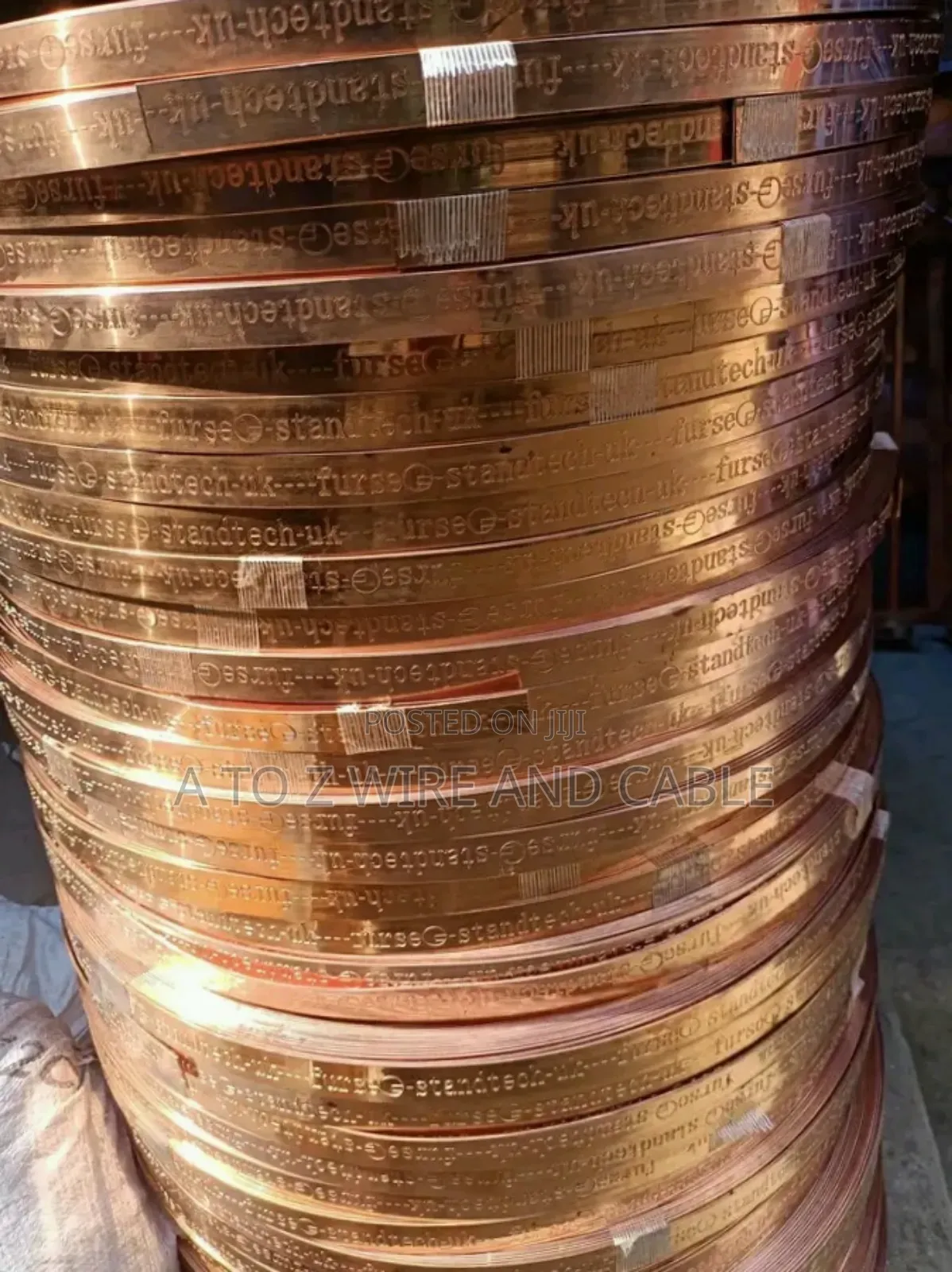20mm X 3mm Pure Copper Earthing Tape for Grounding