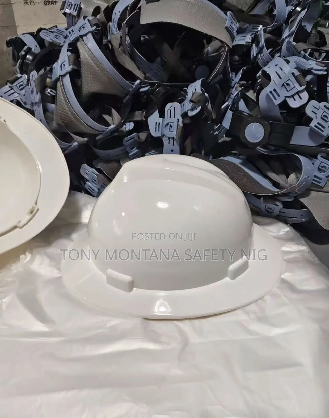 Full Brim Safety Hard Hat Helmet With Ratchet Suspension