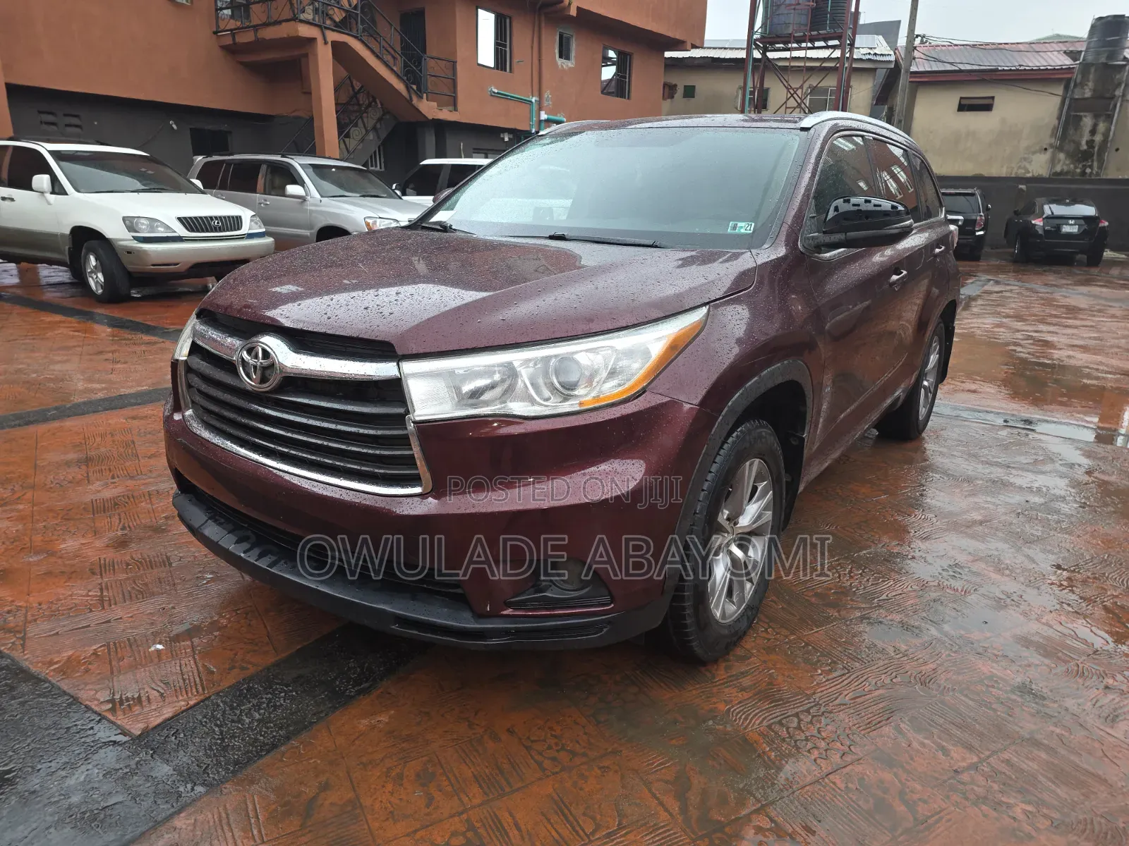 Toyota Highlander LE 4dr SUV AWD (3.5L 6cyl 6A) 2015 Burgundy