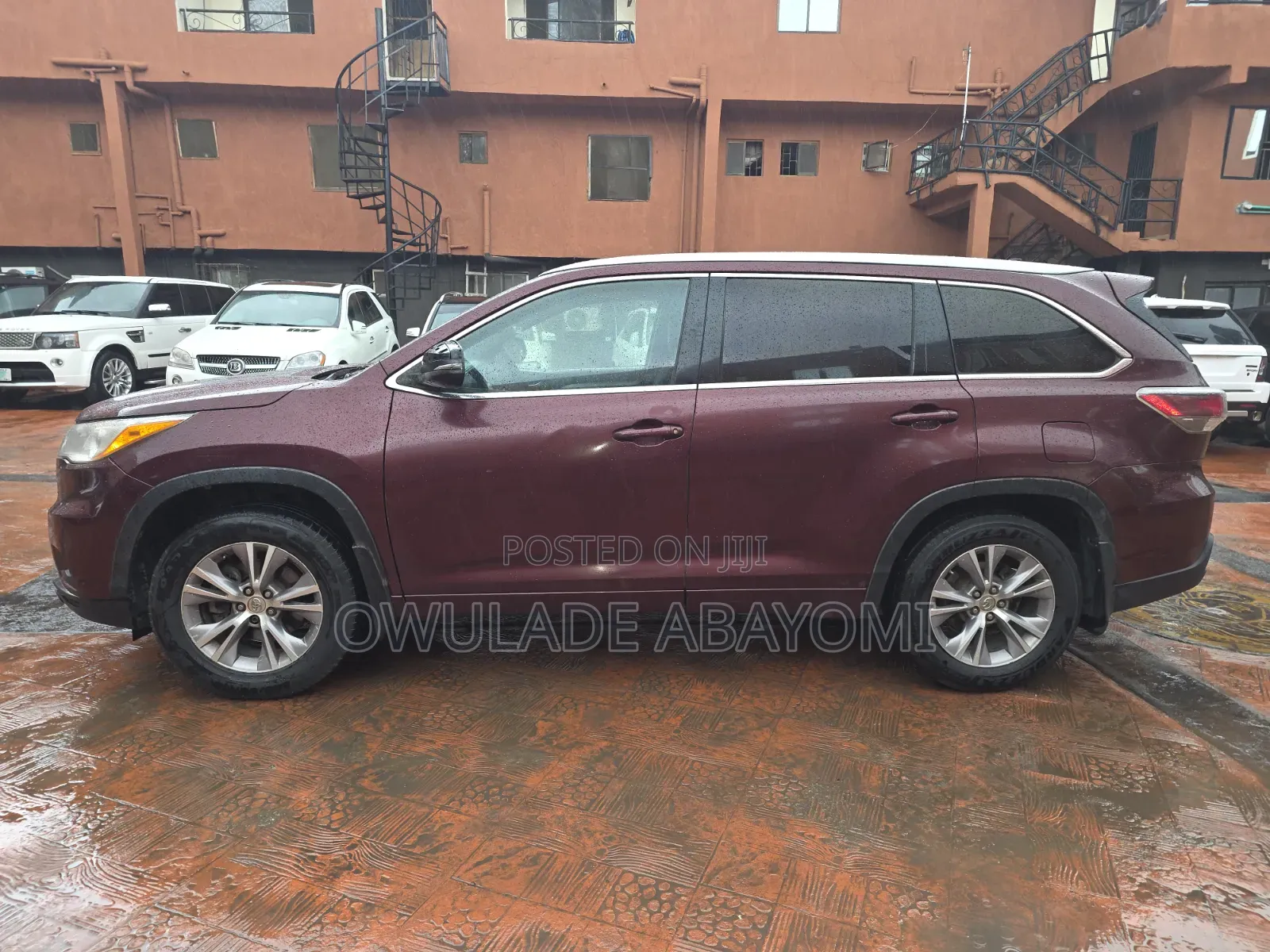Toyota Highlander LE 4dr SUV AWD (3.5L 6cyl 6A) 2015 Burgundy