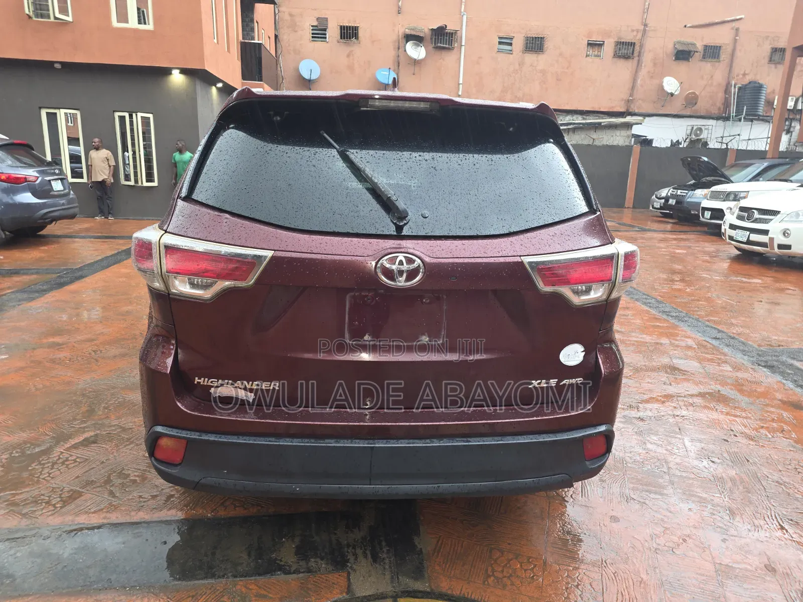 Toyota Highlander LE 4dr SUV AWD (3.5L 6cyl 6A) 2015 Burgundy