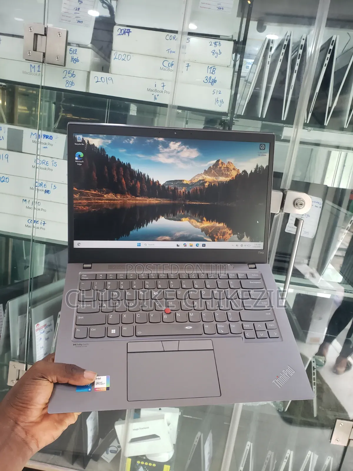 Laptop Lenovo ThinkPad T14 8GB Intel Core i5 SSD 256GB