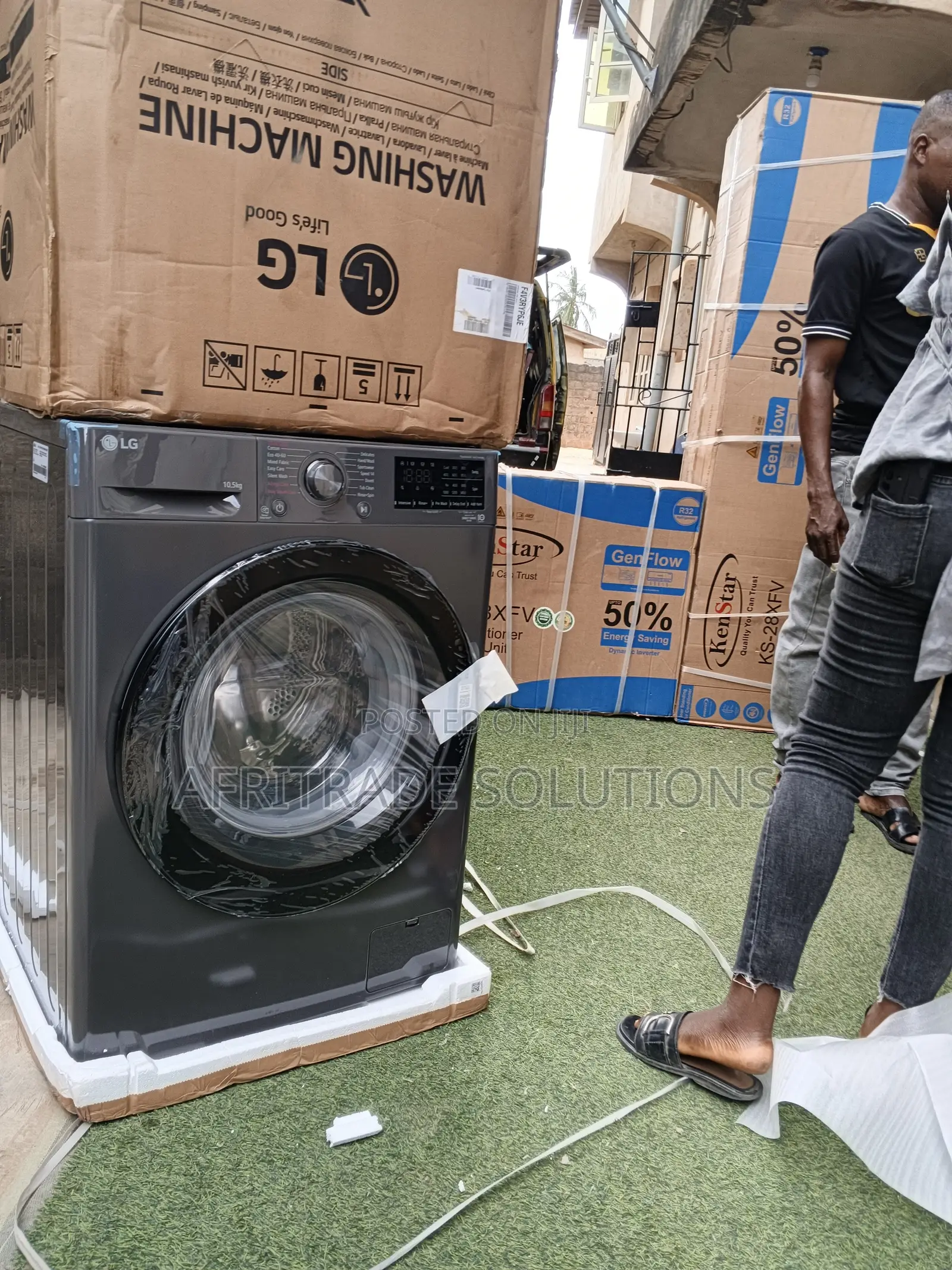 Lg 10.5kg Energy Saving Front Load Washer