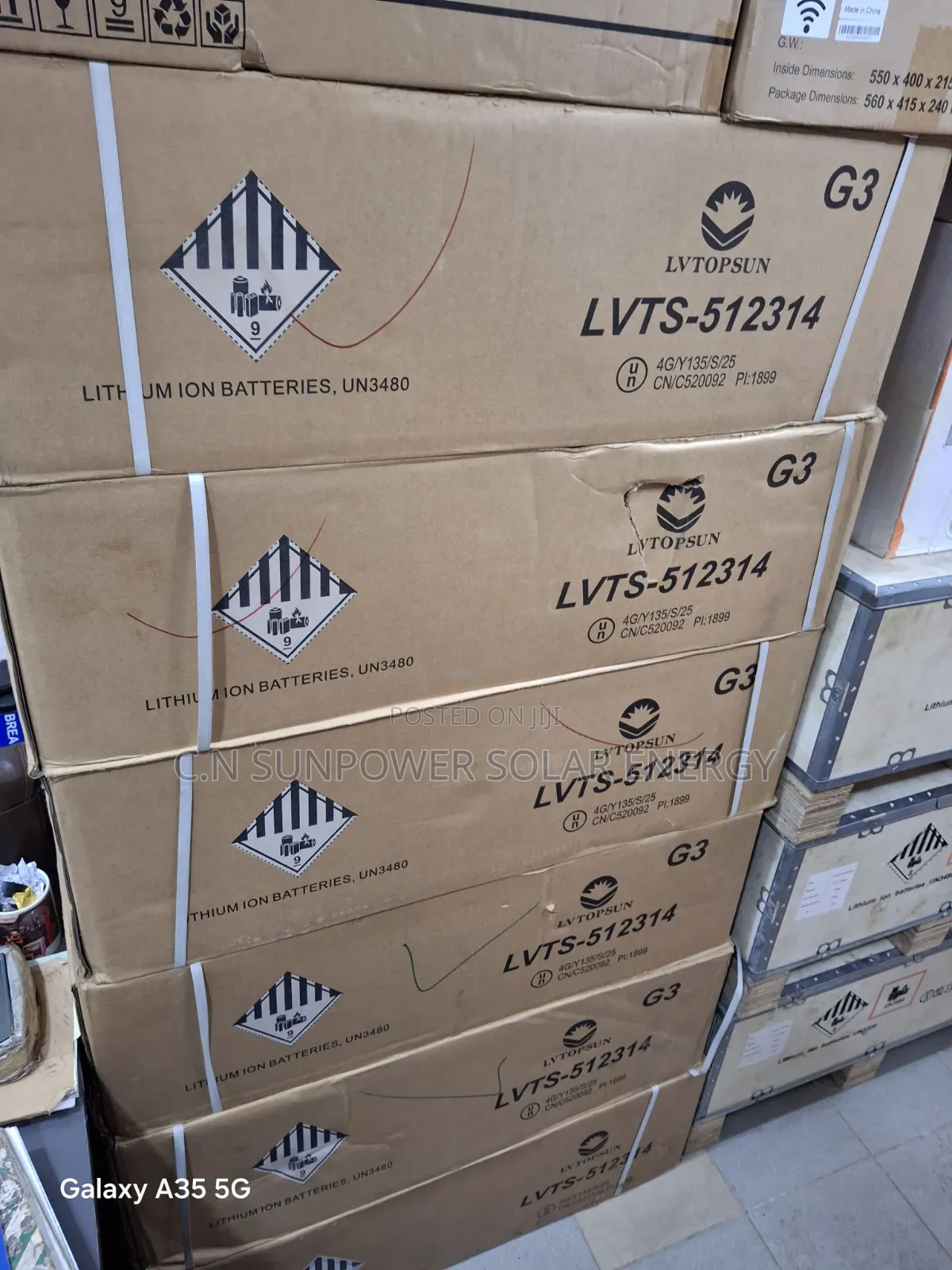 16kwh/48v Livtopsun Lithium-Iron Phosphate Energy Storage Battery