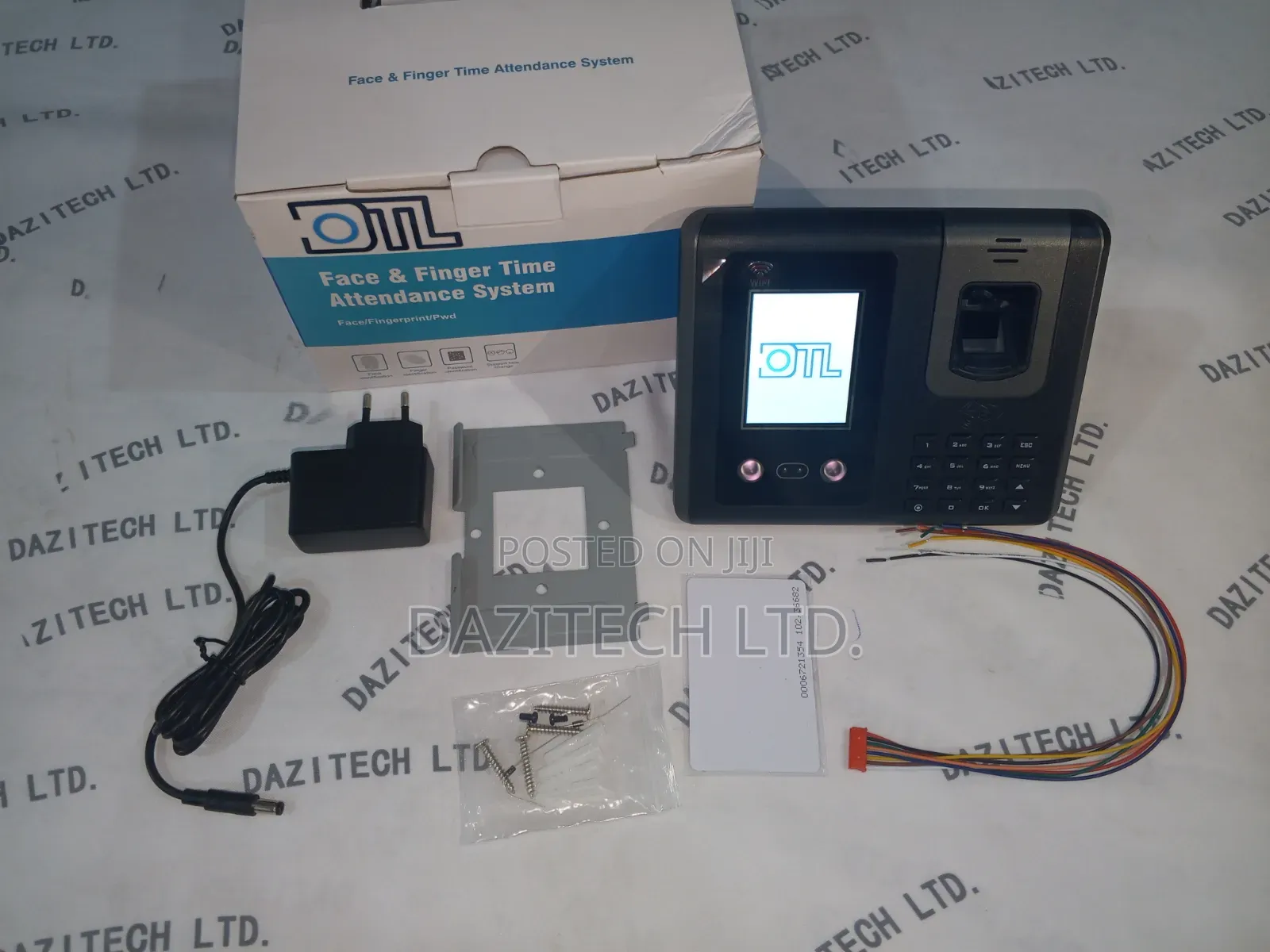 Face and Finger Time Attendance System