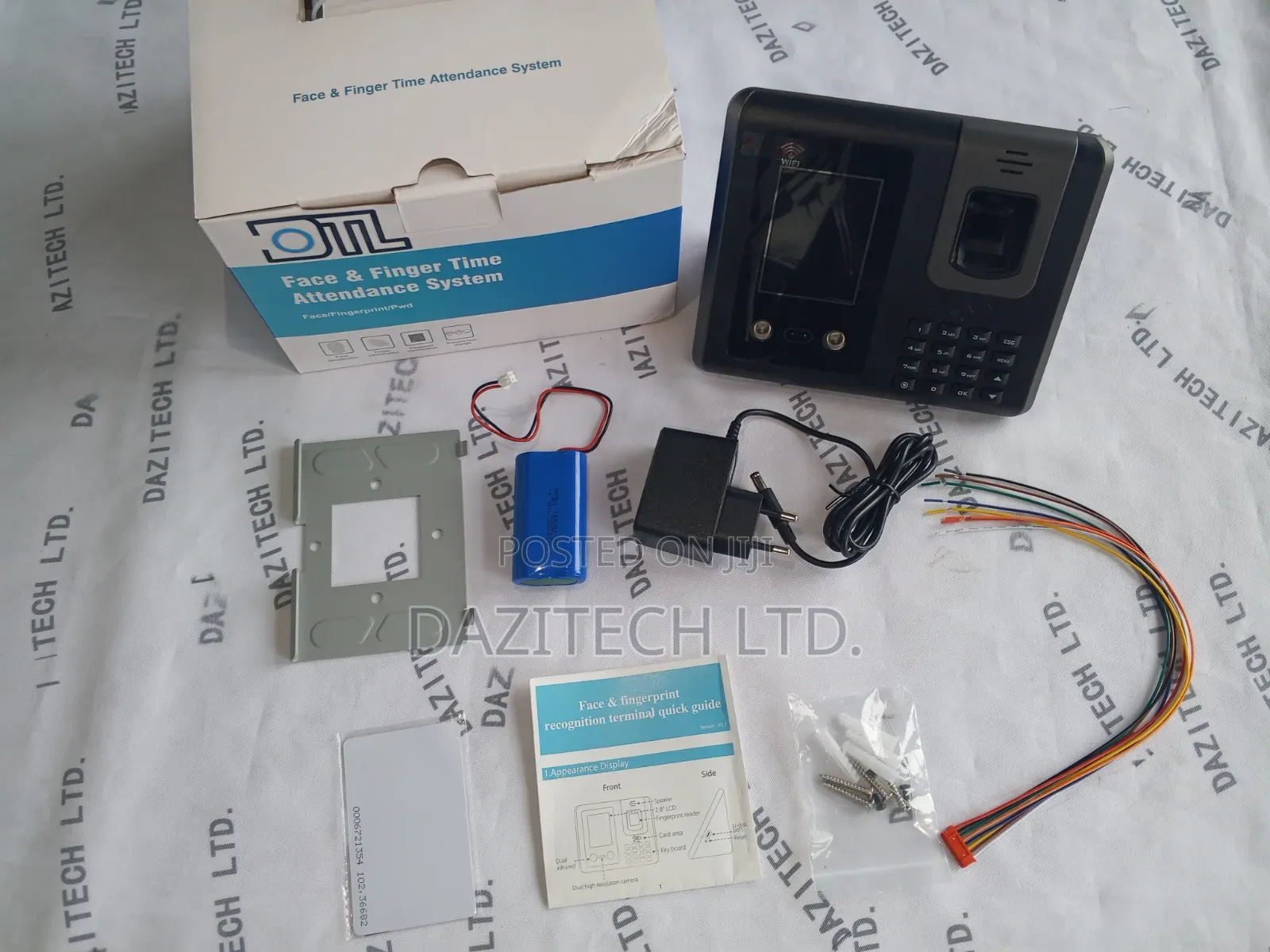 Face and Finger Time Attendance System